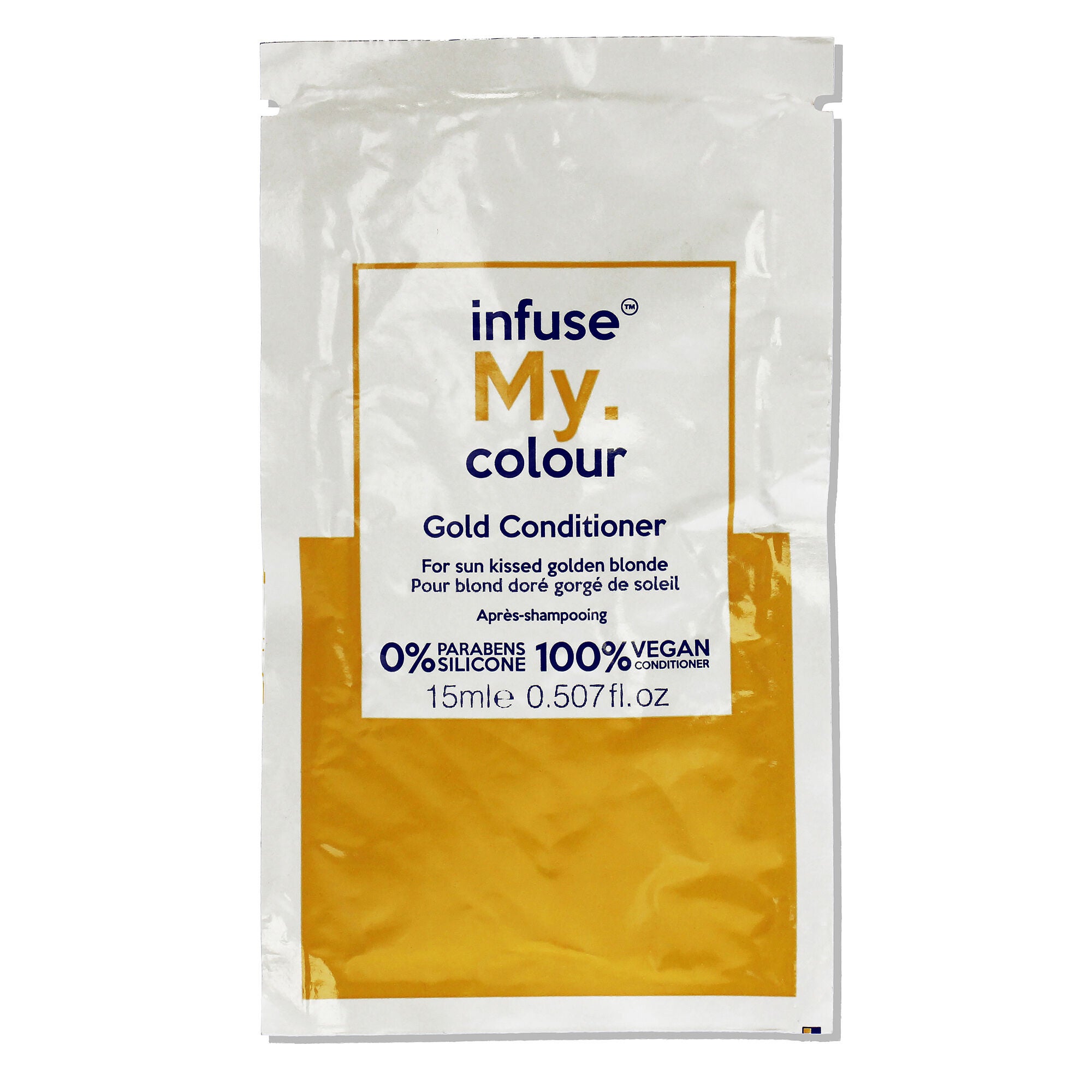 Gold Conditioner by Infuse My Colour for Unisex - 0.507 oz Conditioner, See Description, hi-res image number 0