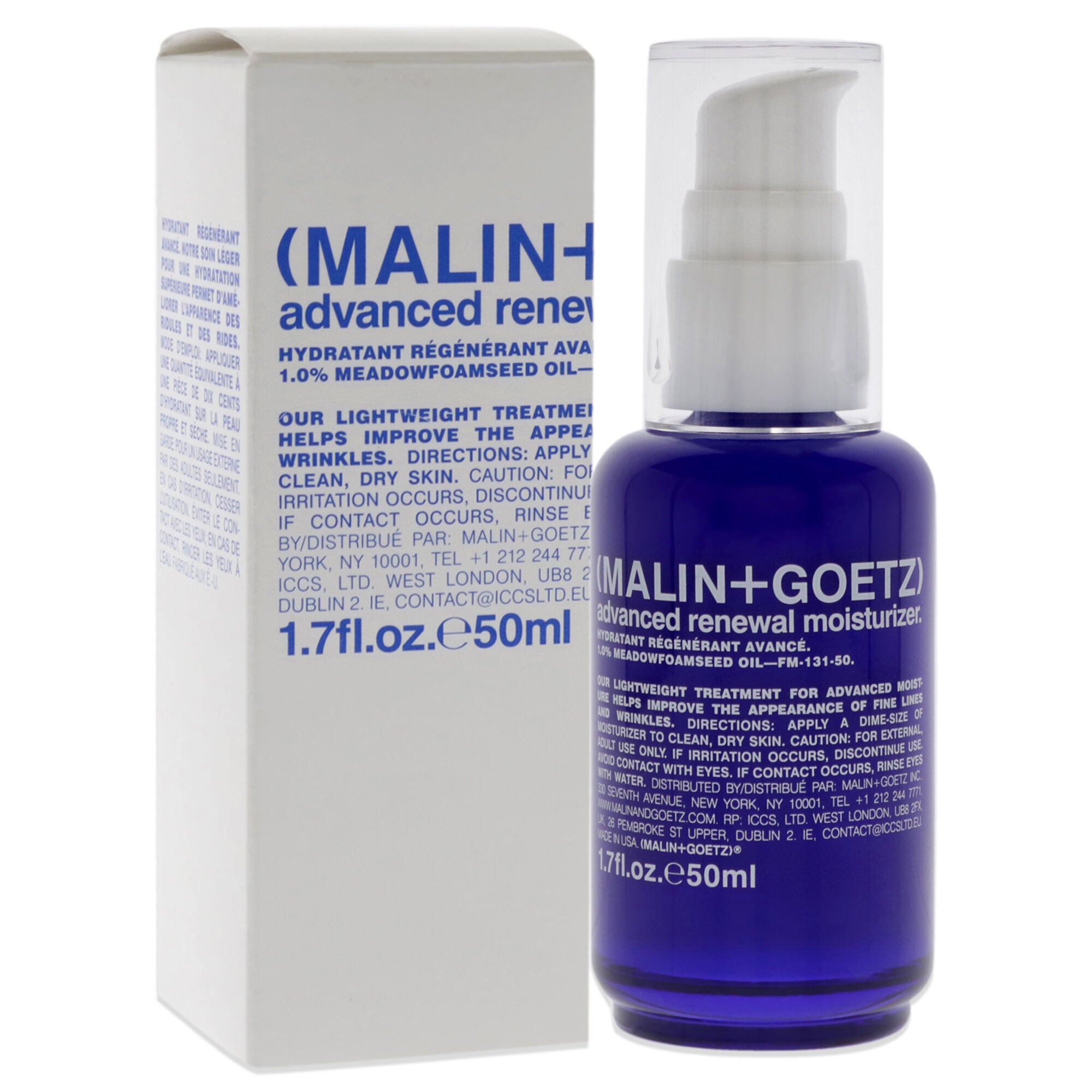 Advanced Renewal Moisturizer by Malin + Goetz for Unisex - 1.7 oz Moisturizer, , alternate image number 7