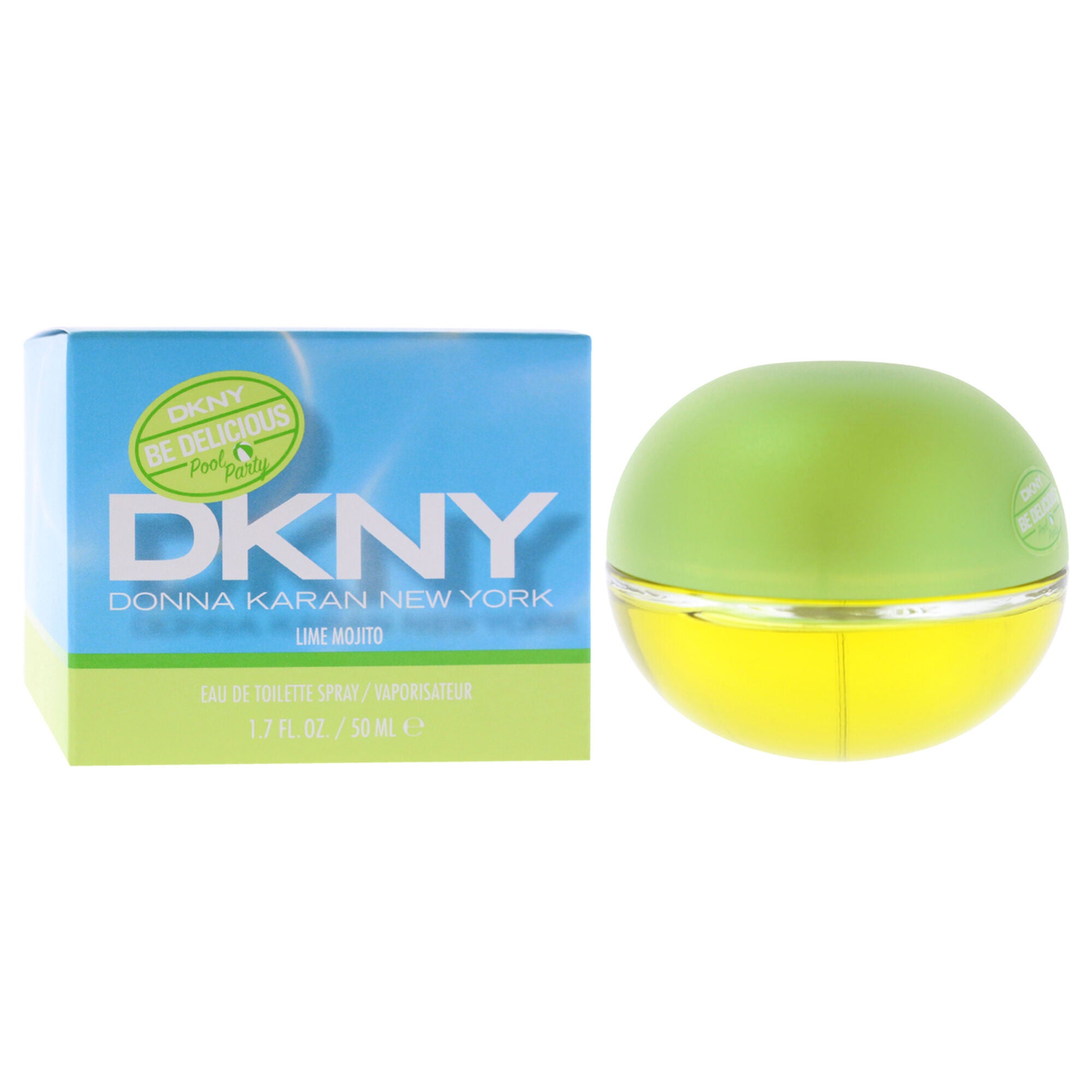 DKNY Be Delicious Pool Party - Lime Mojito by Donna Karan for Women - 1.7 oz EDT Spray, Clear, alternate image number 2