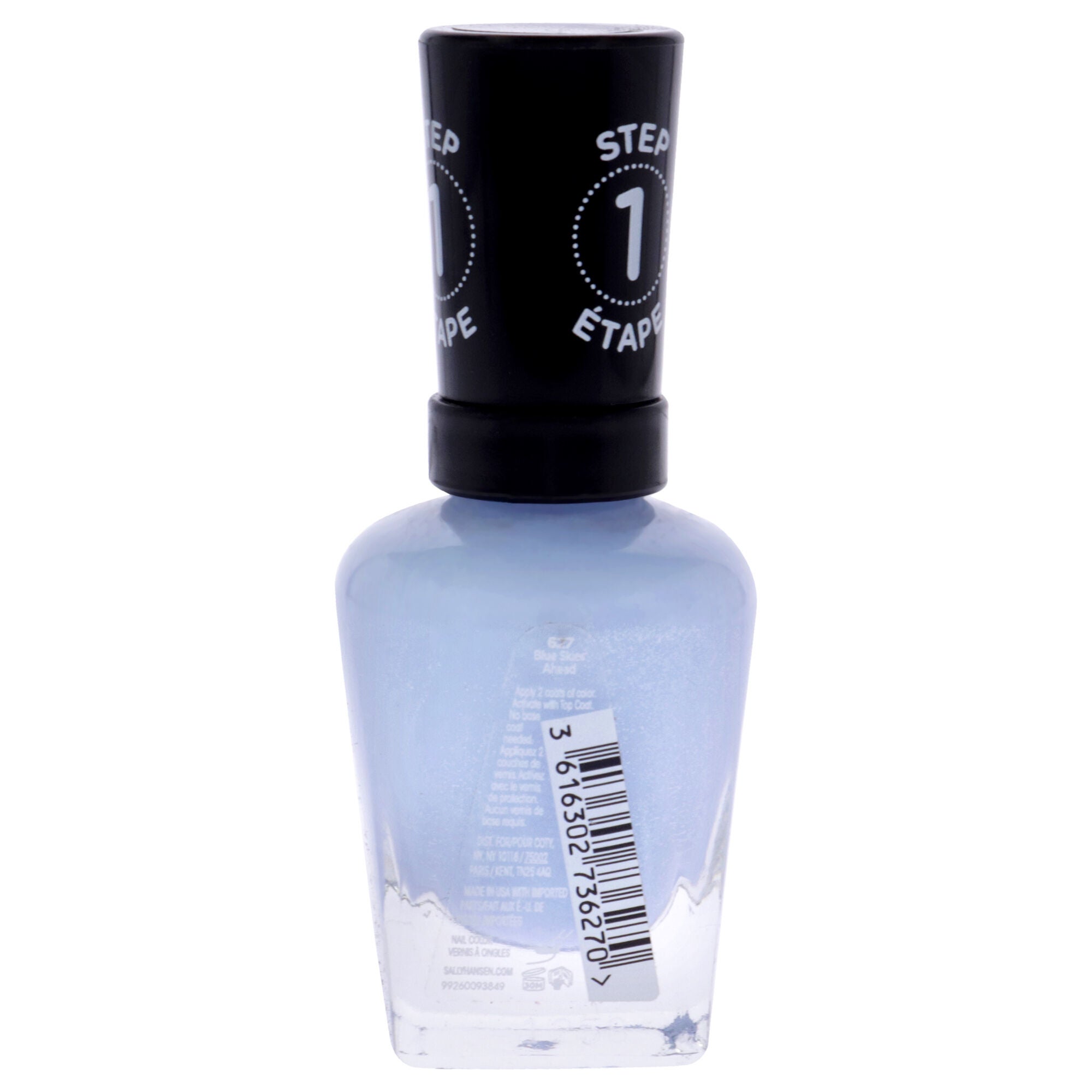 Miracle Gel - 627 Blue Skies Ahead by Sally Hansen for Women - 0.5 oz Nail Polish, See Description, alternate image number 1