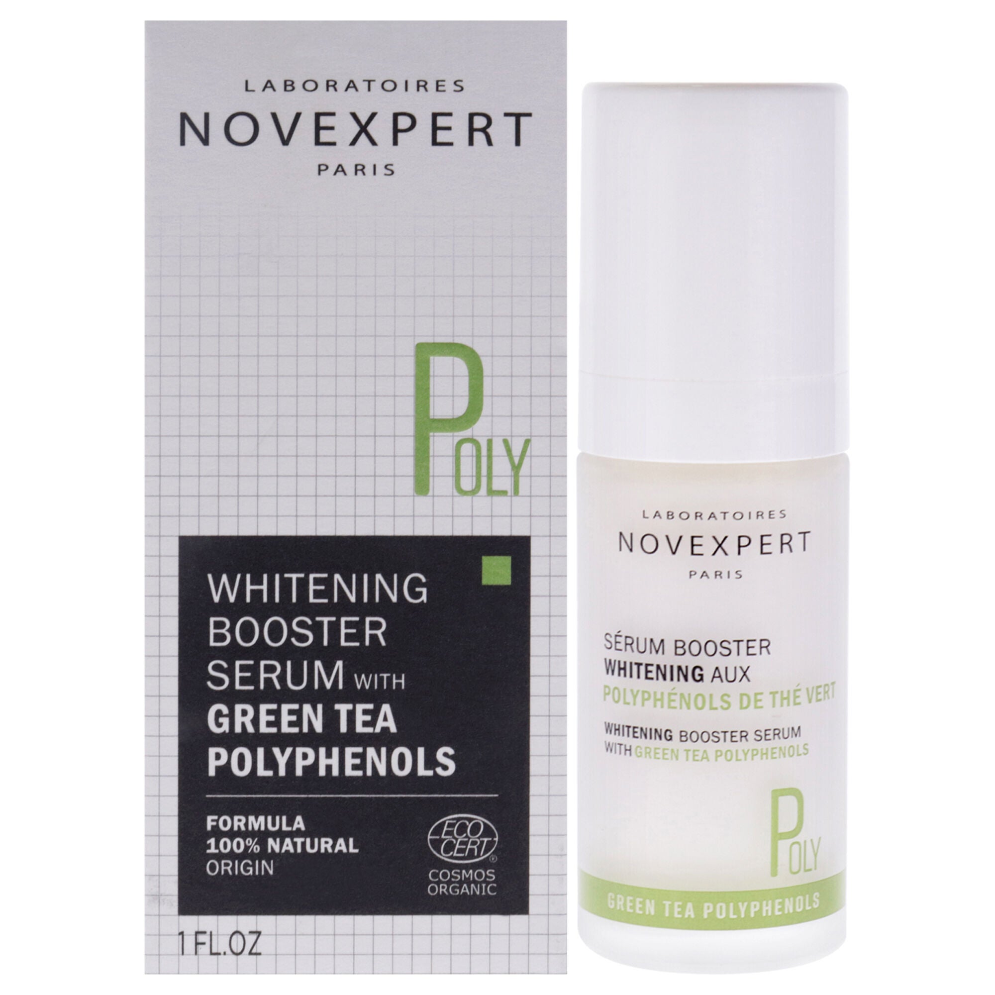 Withening Booster Serum with Green Tea Polyphenols by Novexpert for Women - 1 oz Serum, See Description, hi-res image number 0