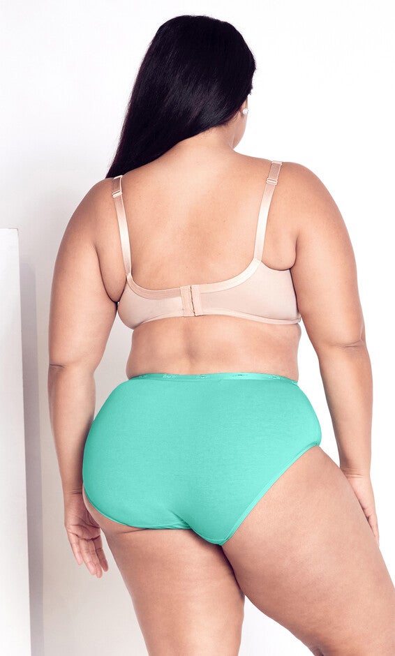 Hi Cut Fashion 3 Pack Brief - blue, , alternate image number 1