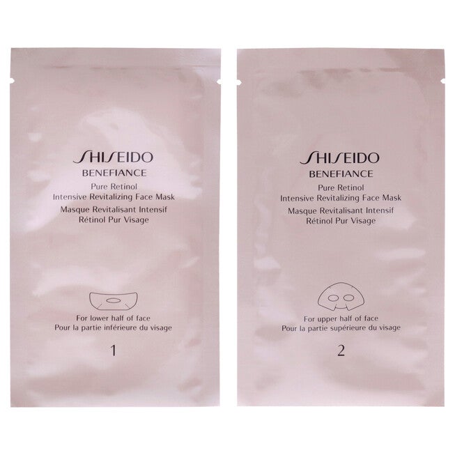 Benefiance Pure Retinol Intensive Revitalizing Face Mask by Shiseido for Unisex - 4 Pc Mask, See Description, alternate image number 1