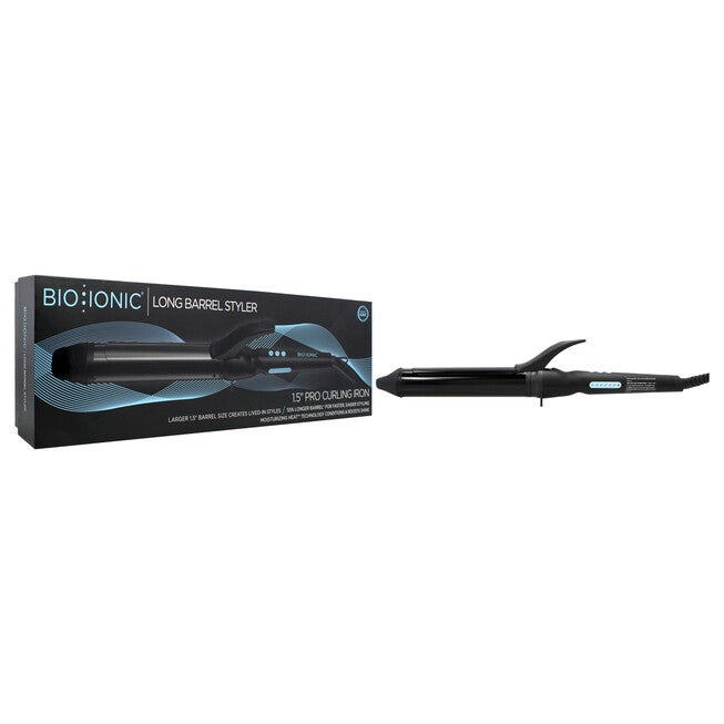 Long Barrel Styler - Black by Bio Ionic for Women - 1.5 Inch Curling Iron, NA, alternate image number null