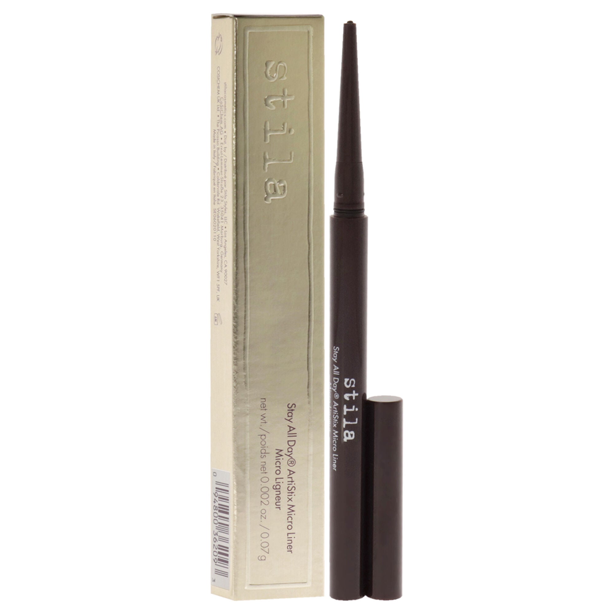 Stay All Day ArtiStix Micro Liner - Matte Dark Brown by Stila for Women - 0.002 oz Eyeliner, See Description, alternate image number 2