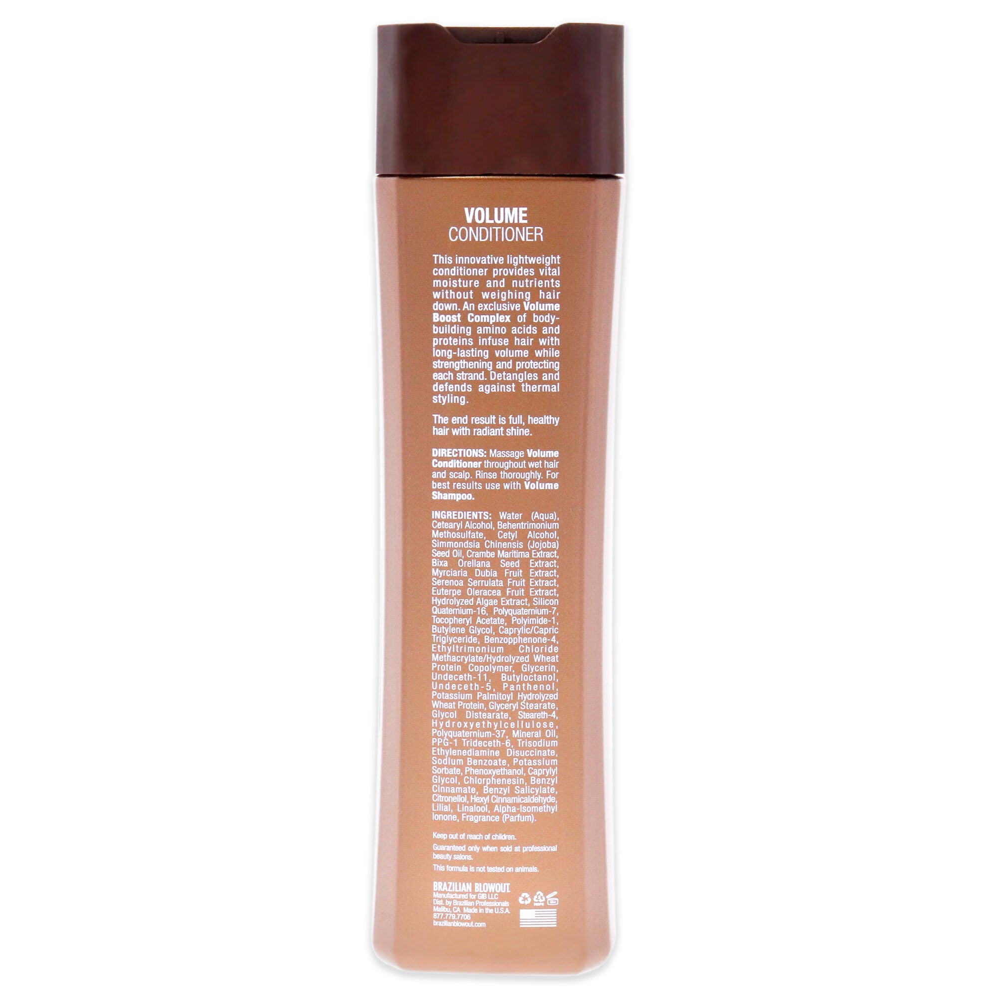 Volume Conditioner by Brazilian Blowout for Unisex - 12 oz Conditioner, See Description, alternate image number 2
