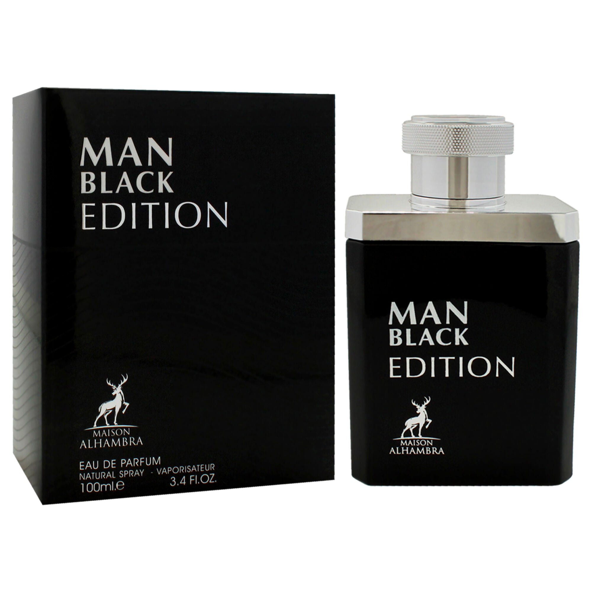 Black Edition by Maison Alhambra for Men - 3.4 oz EDP Spray, See Description, alternate image number 2