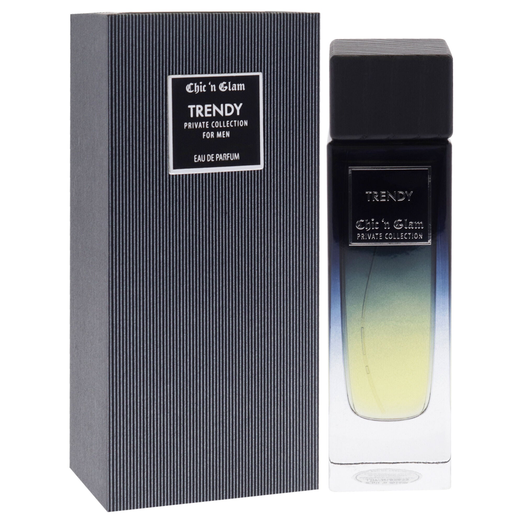 Trendy - Private Collection by Chic N Glam for Men - 3.3 oz EDP Spray, Clear, alternate image number 2