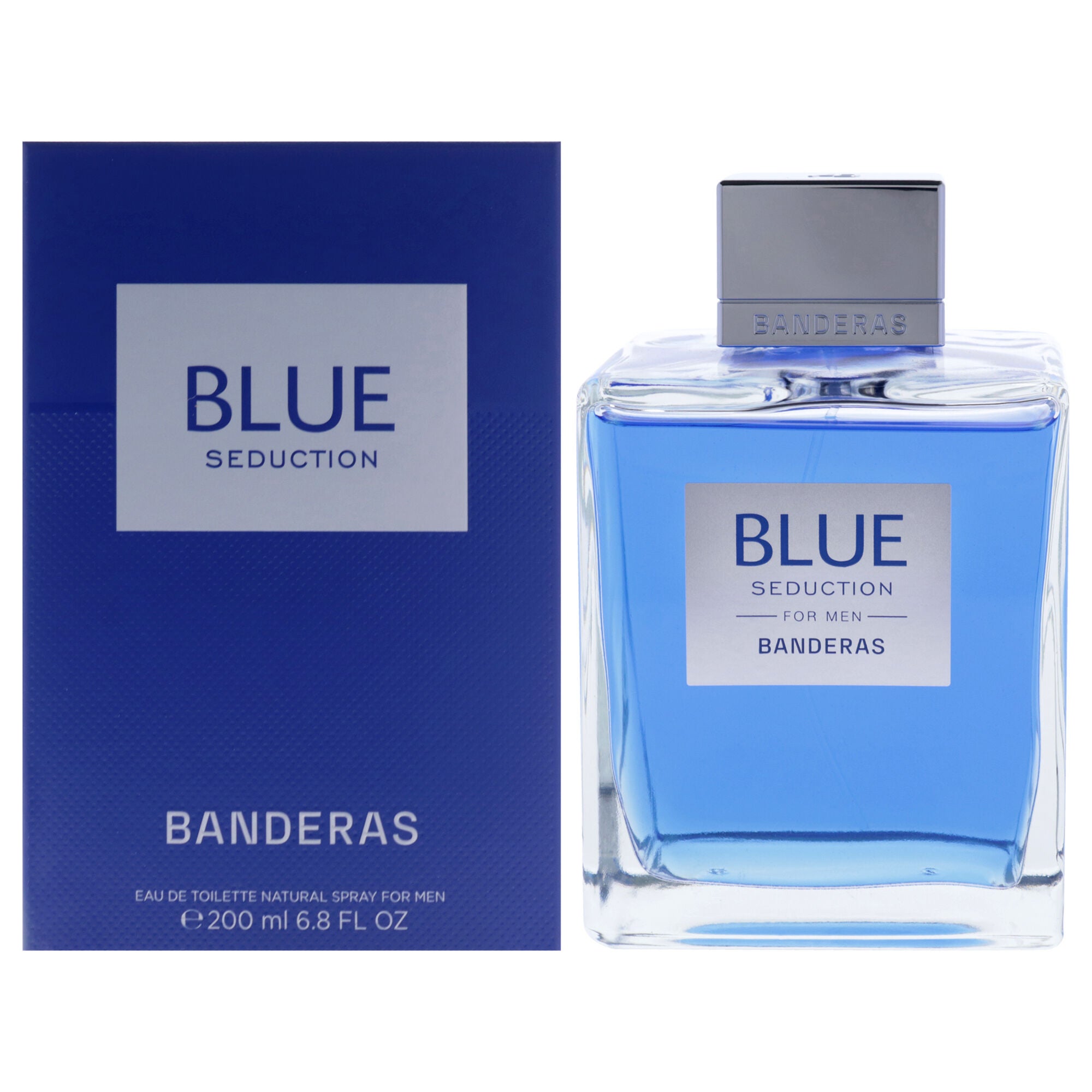 Blue Seduction by Antonio Banderas for Men - 6.75 oz EDT Spray, See Description, hi-res image number 0