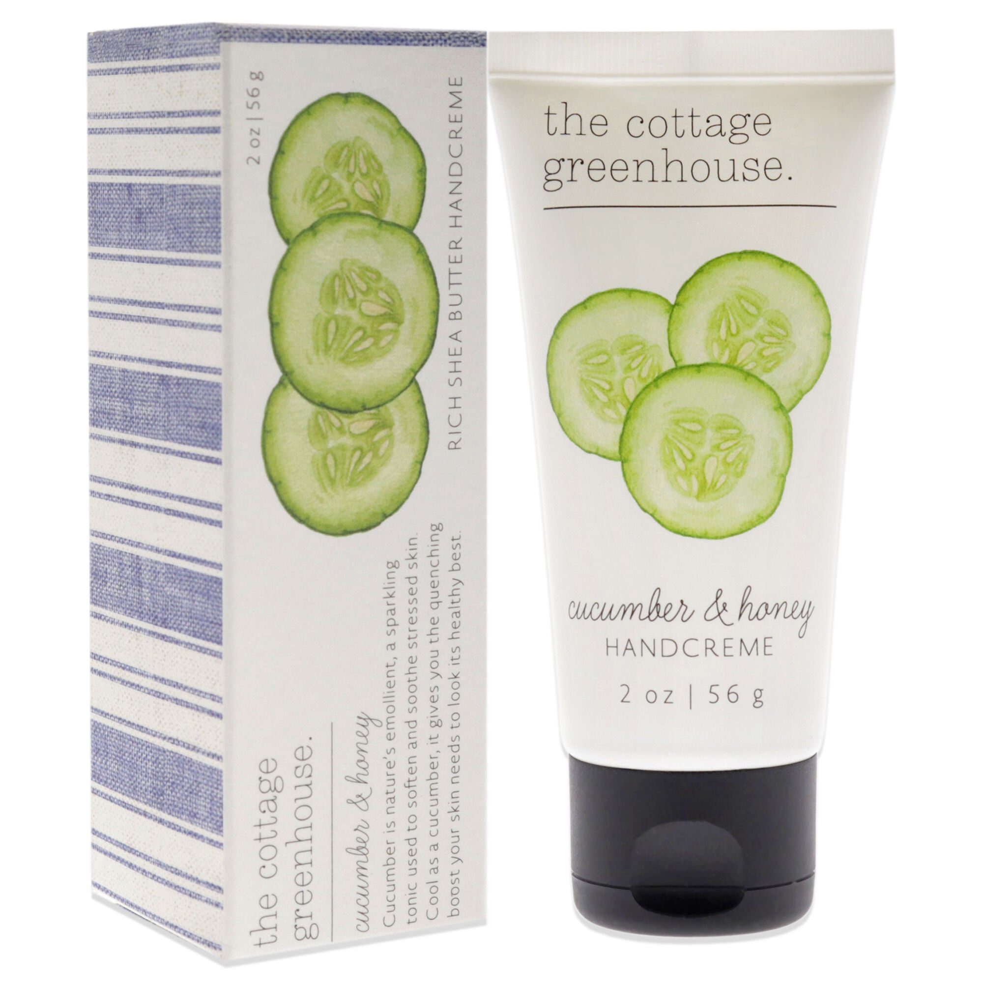 Rich Shea Butter Handcream - Cucumber and Honey by The Cottage Greenhouse for Unisex - 2 oz Cream, , alternate image number 6