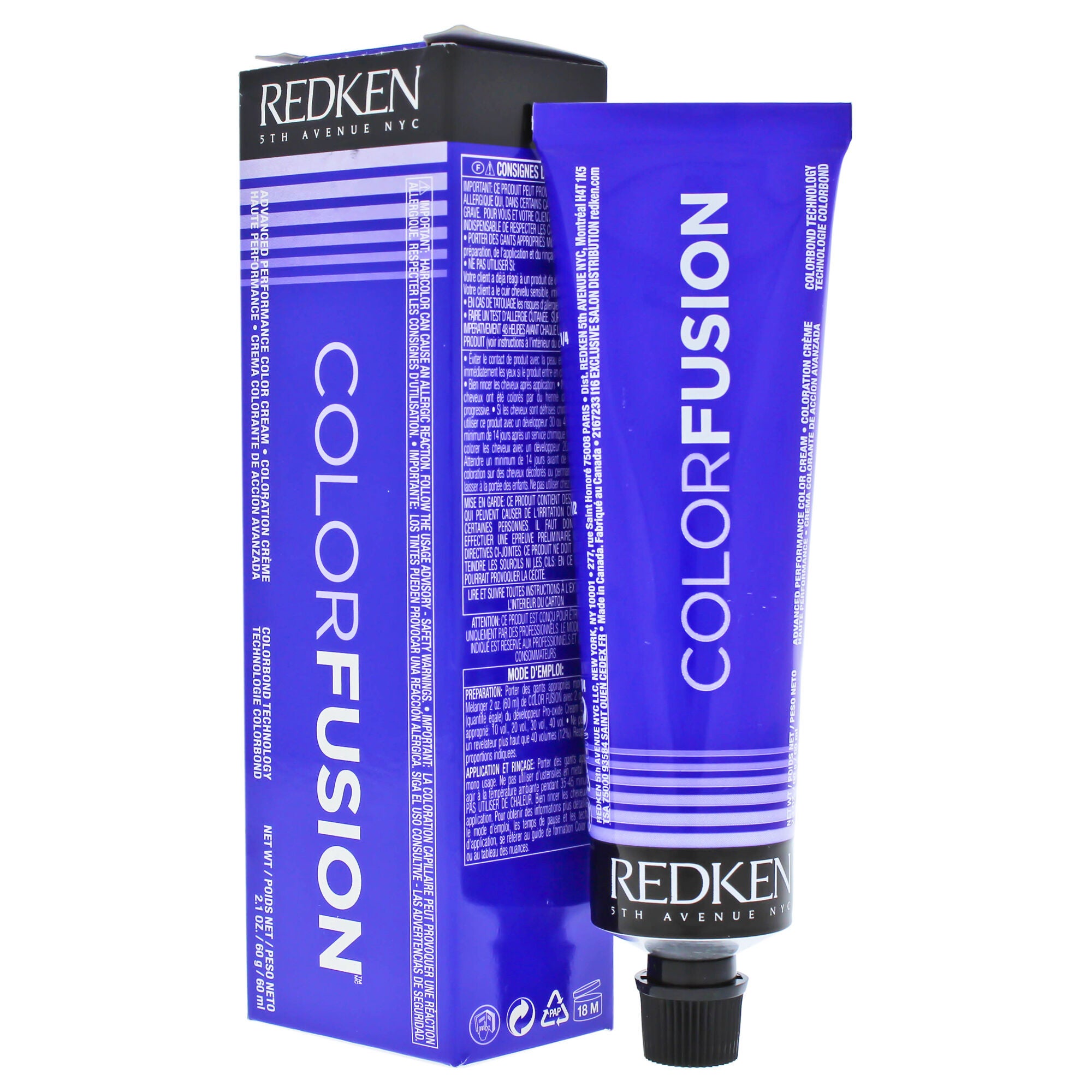 Color Fusion Color Cream Cool Fashion - 9Gv Gold/Violet by Redken for Unisex - 2.1 oz Hair Color, See Description, alternate image number 2