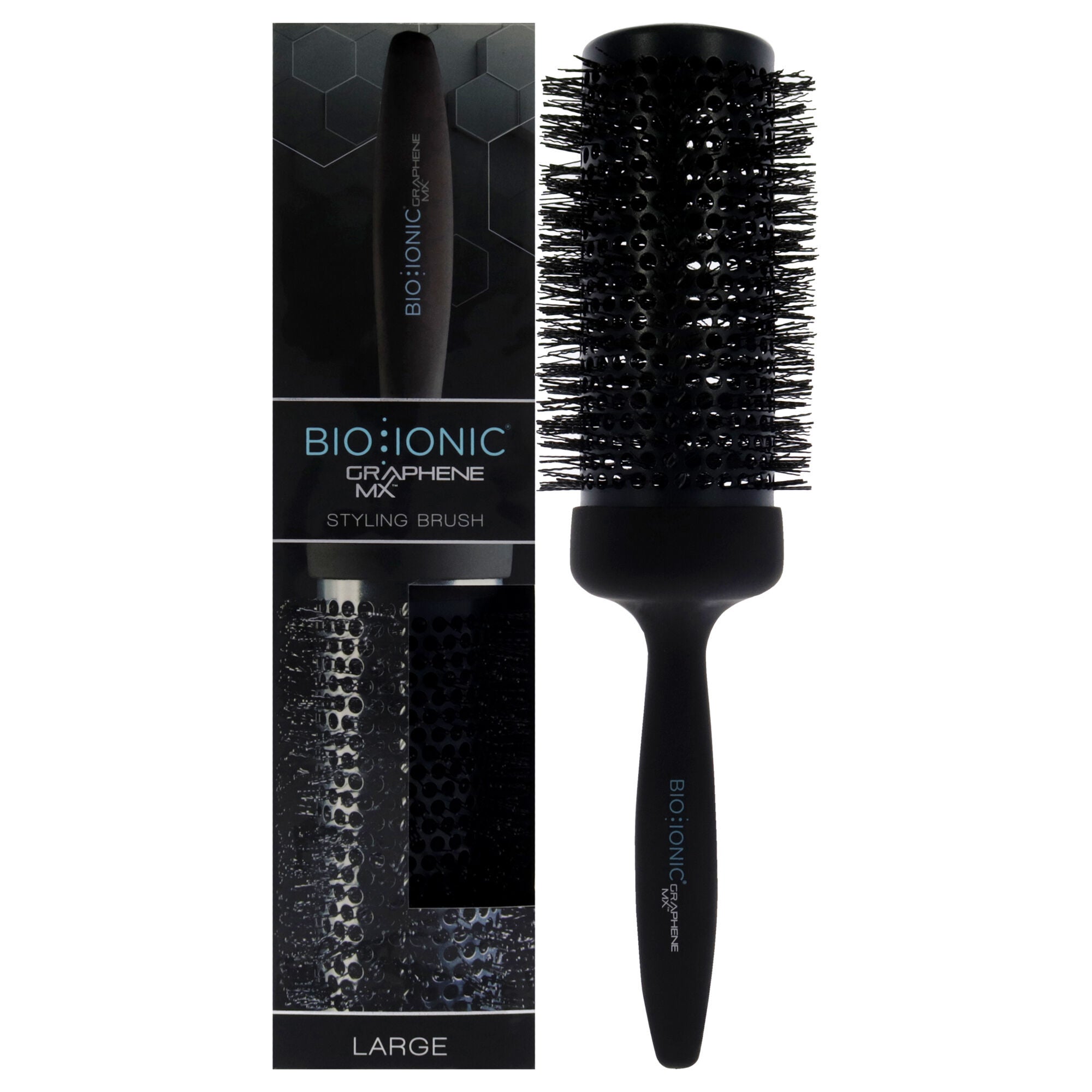 GrapheneMX Thermal Styling Brush - Large by Bio Ionic for Women - 1 Pc Hair Brush, See Description, hi-res image number 0