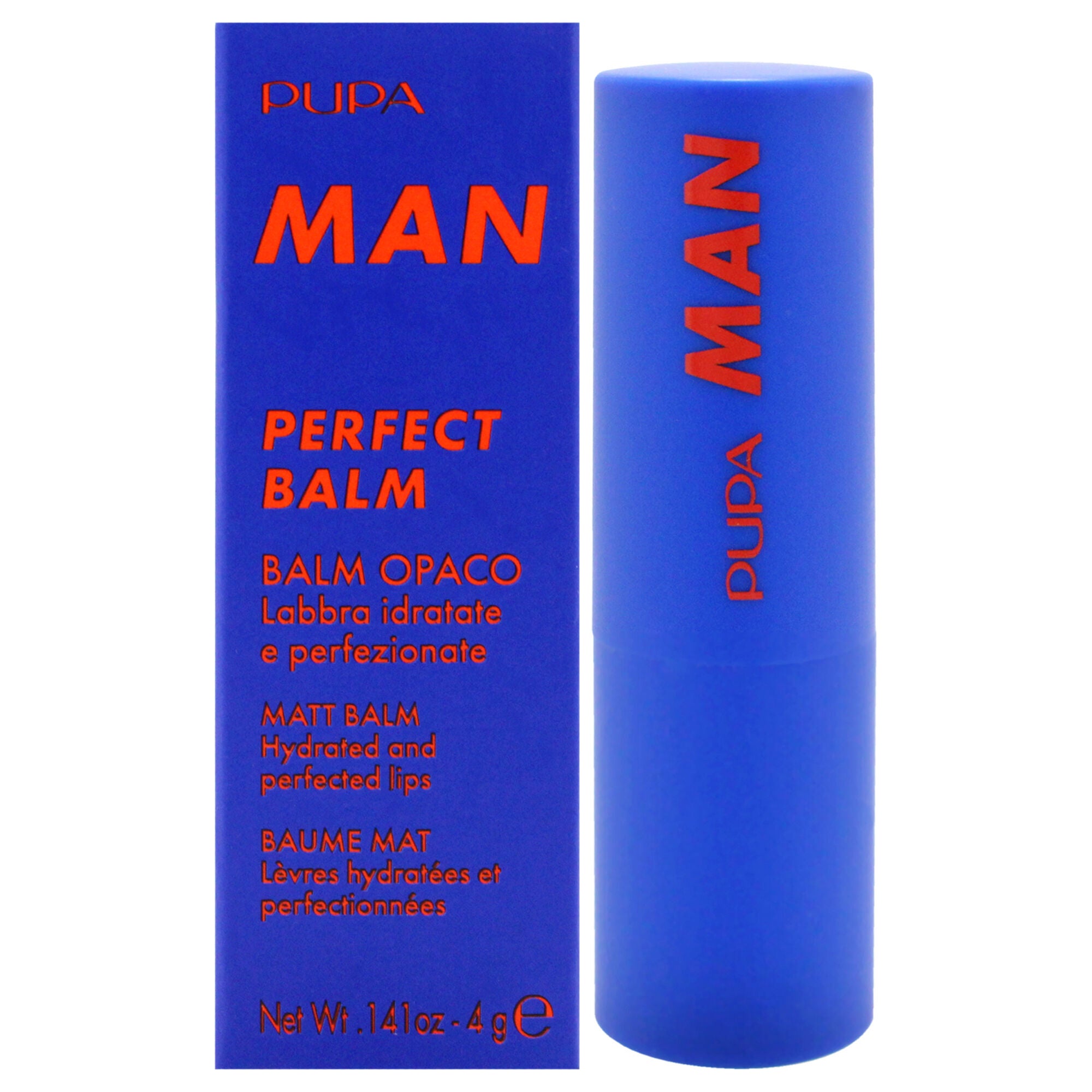 Perfect Balm Matt Balm - 001 by Pupa Milano for Men - 0.14 oz Balm, See Description, hi-res image number 0
