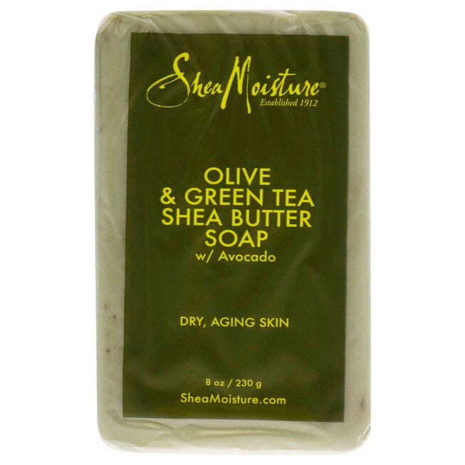 Shea Moisture Olive & Green Tea Shea Butter Soap-Anti Aging & Ultra Moisturizing by Shea Moisture for Unisex - 8 oz Soap, NA, hi-res image number null