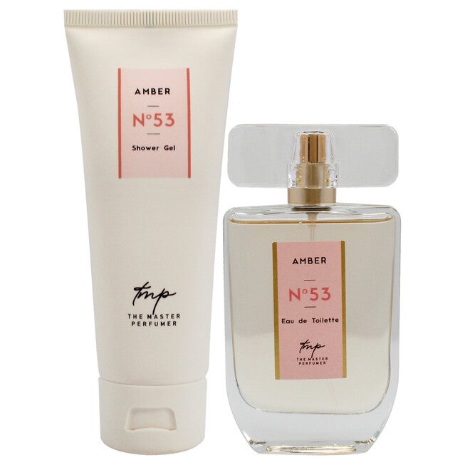 Amber N53 by The Master Perfumer for Women - 2 Pc Gift Set 1.7oz EDT Spray, 2.5oz Shower Gel, , alternate image number null