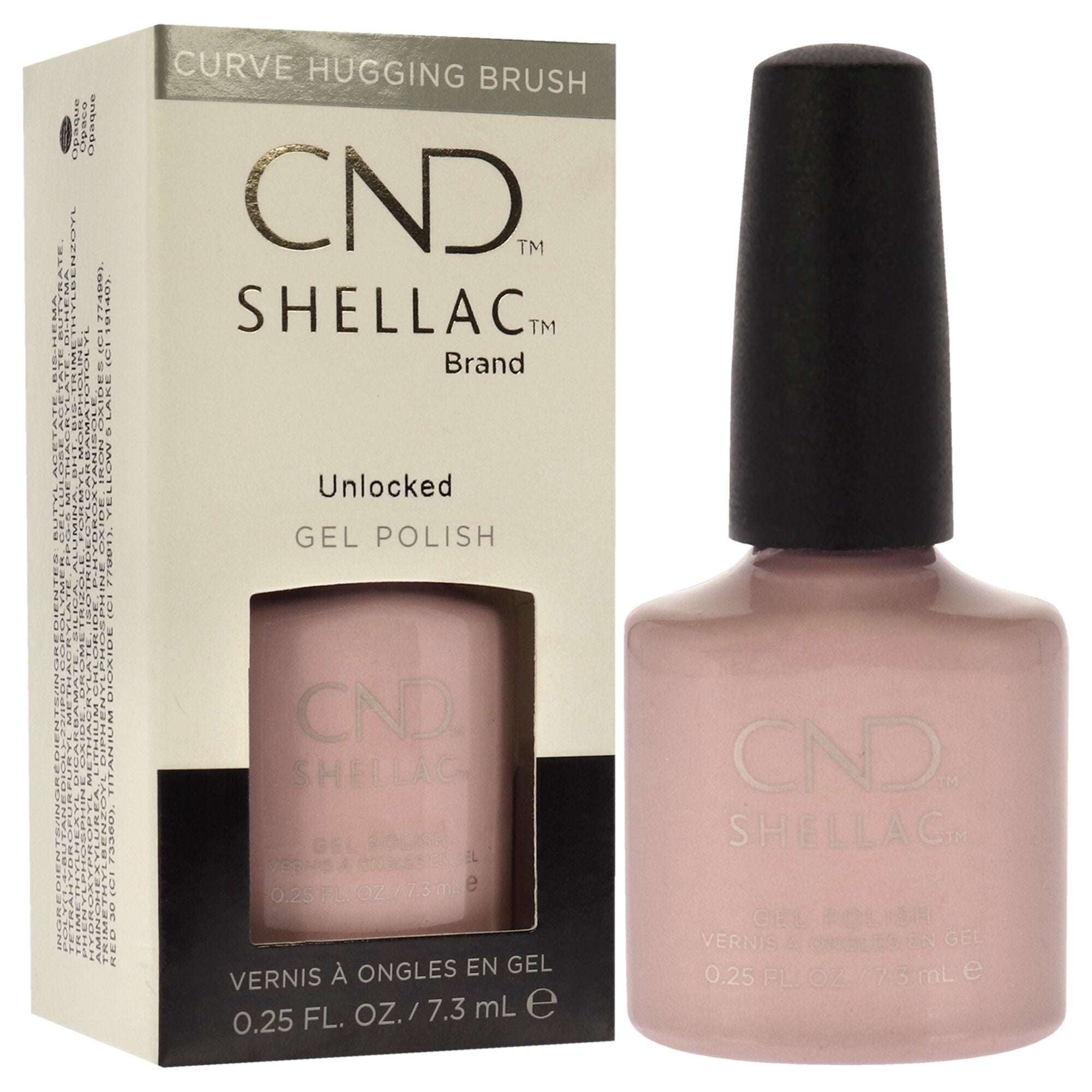 Shellac Nail Color - Unlocked by CND for Women - 0.25 oz Nail Polish, Pink, alternate image number 2