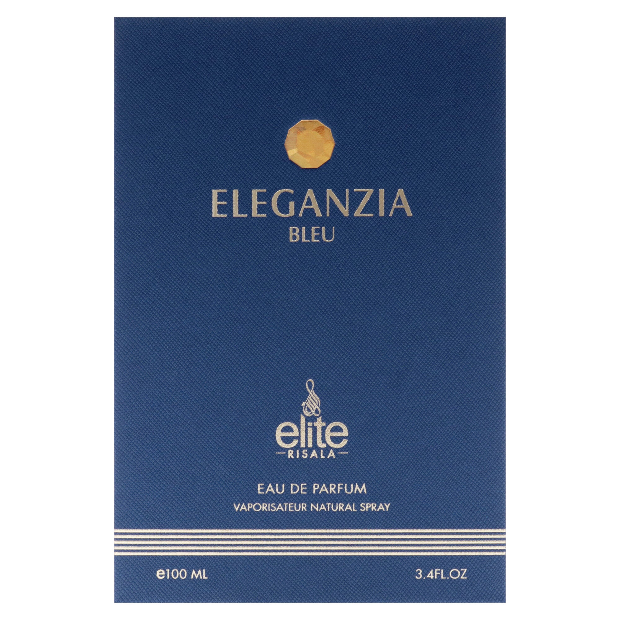 Elite - Eleganzia Bleu by Risala for Unisex - 3.4 oz EDP Spray, Clear, alternate image number 4