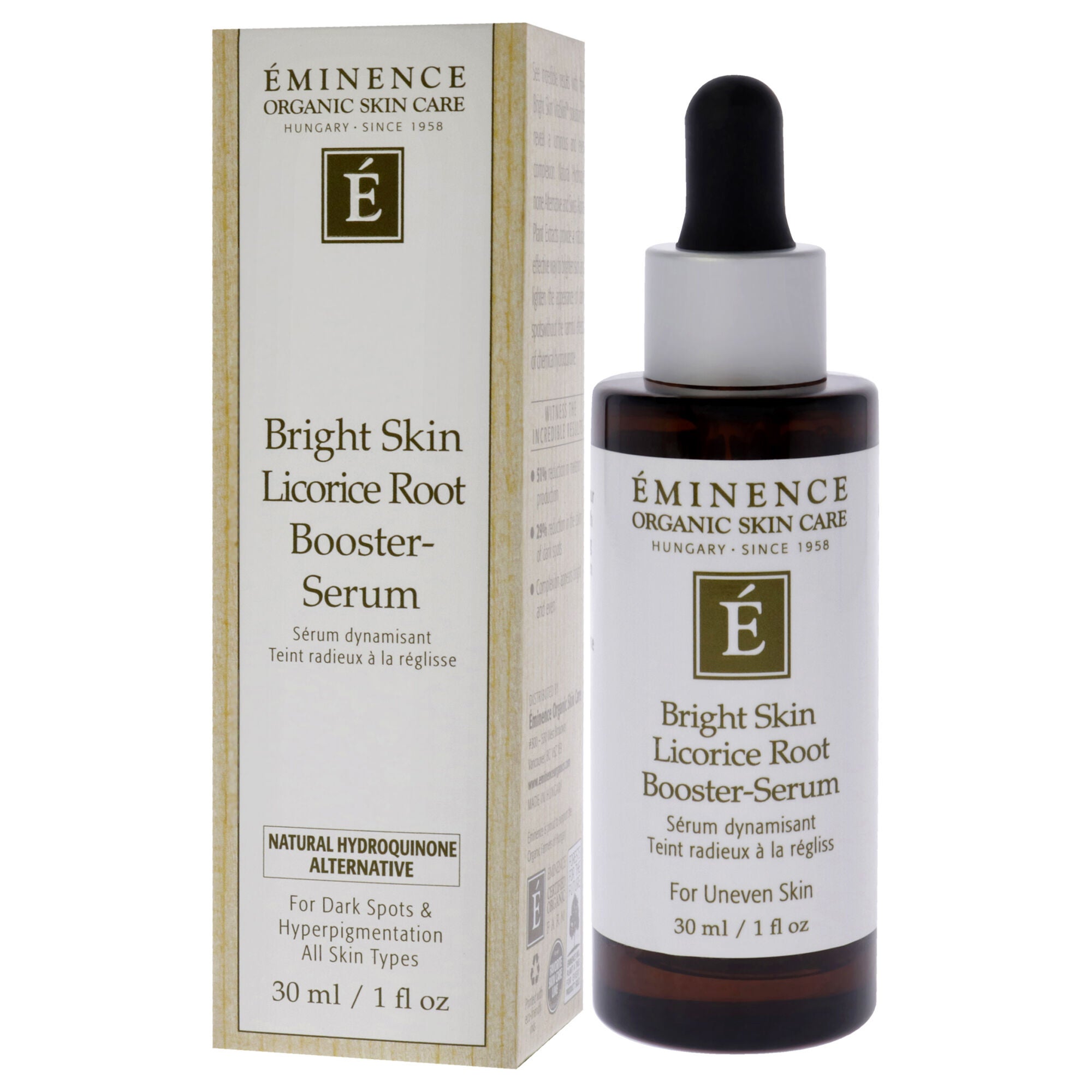 Bright Skin Licorice Root Booster-Serum by Eminence for Unisex - 1 oz Serum, , alternate image number 7