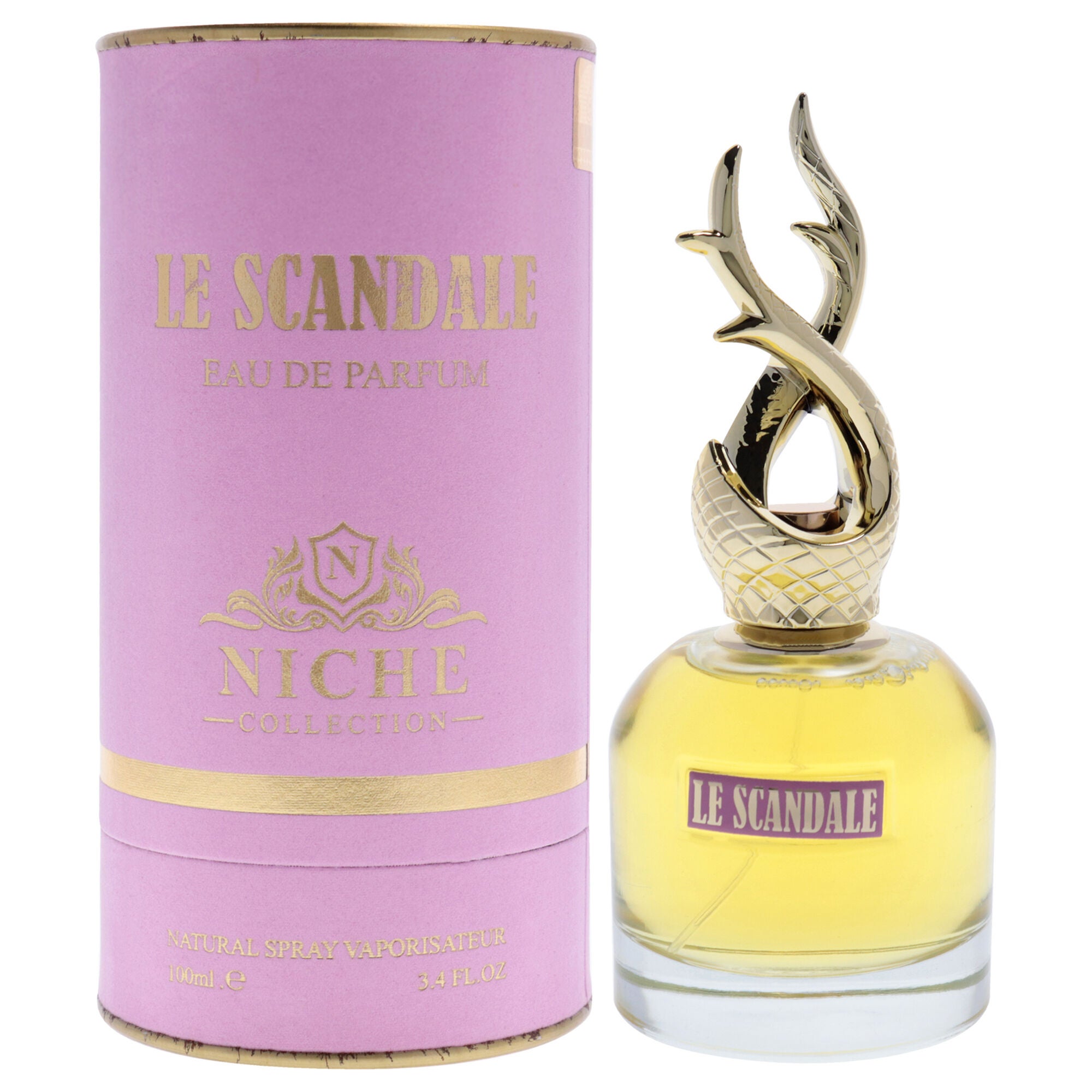 Niche Collection - Le Scandale by Khalis for Women - 3.4 oz EDP Spray, Clear, hi-res image number 0
