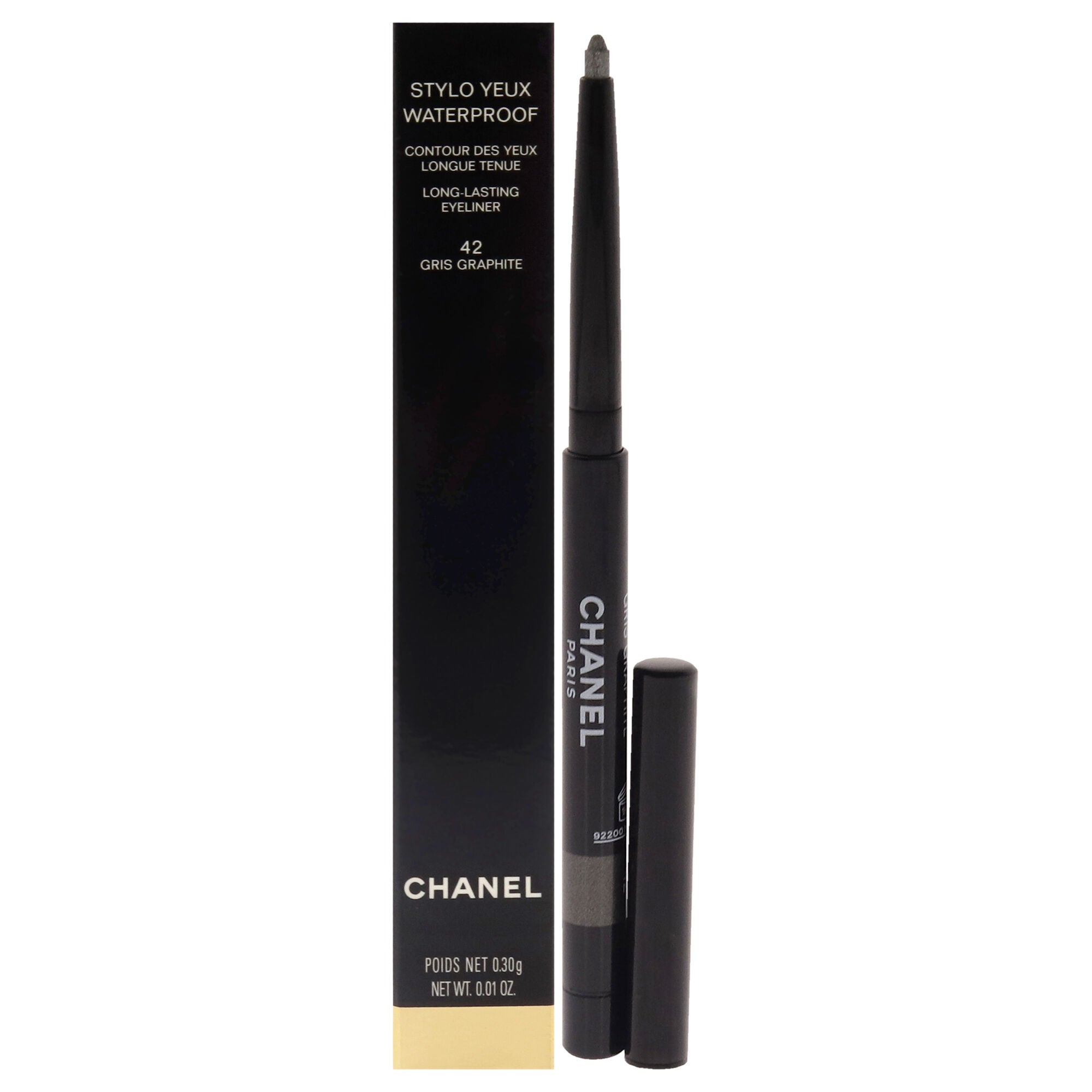 Stylo Yeux Waterproof - 42 Gris Graphite by Chanel for Women - 0.01 oz Eyeliner, See Description, hi-res image number 0