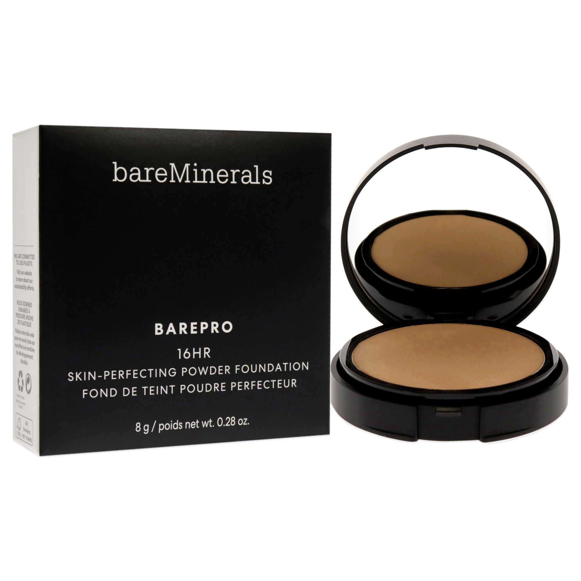 Barepro 16HR Skin Perfecting Powder Foundation - 32 Cool Medium by bareMinerals for Women - 0.28 oz Foundation, See Description, alternate image number 2
