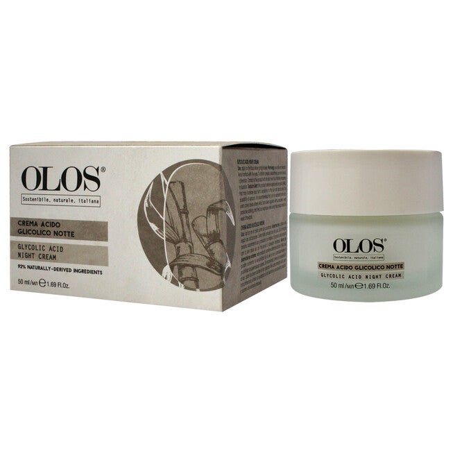 Glycolic Acid Night Cream by Olos for Unisex - 1.7 oz Cream, , alternate image number null