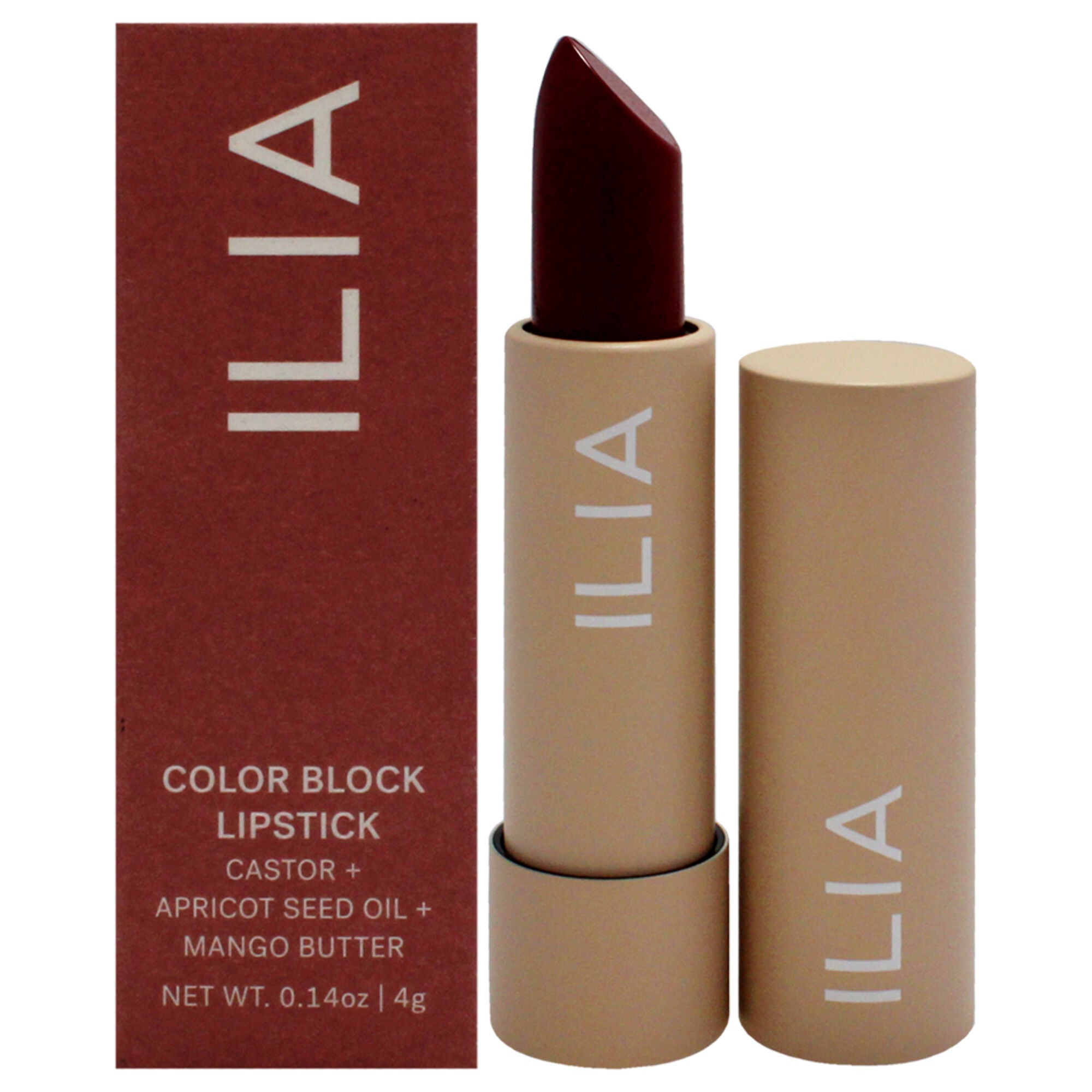 Color Block Lipstick - Rumba by ILIA Beauty for Women - 0.14 oz Lipstick, See Description, hi-res image number 0