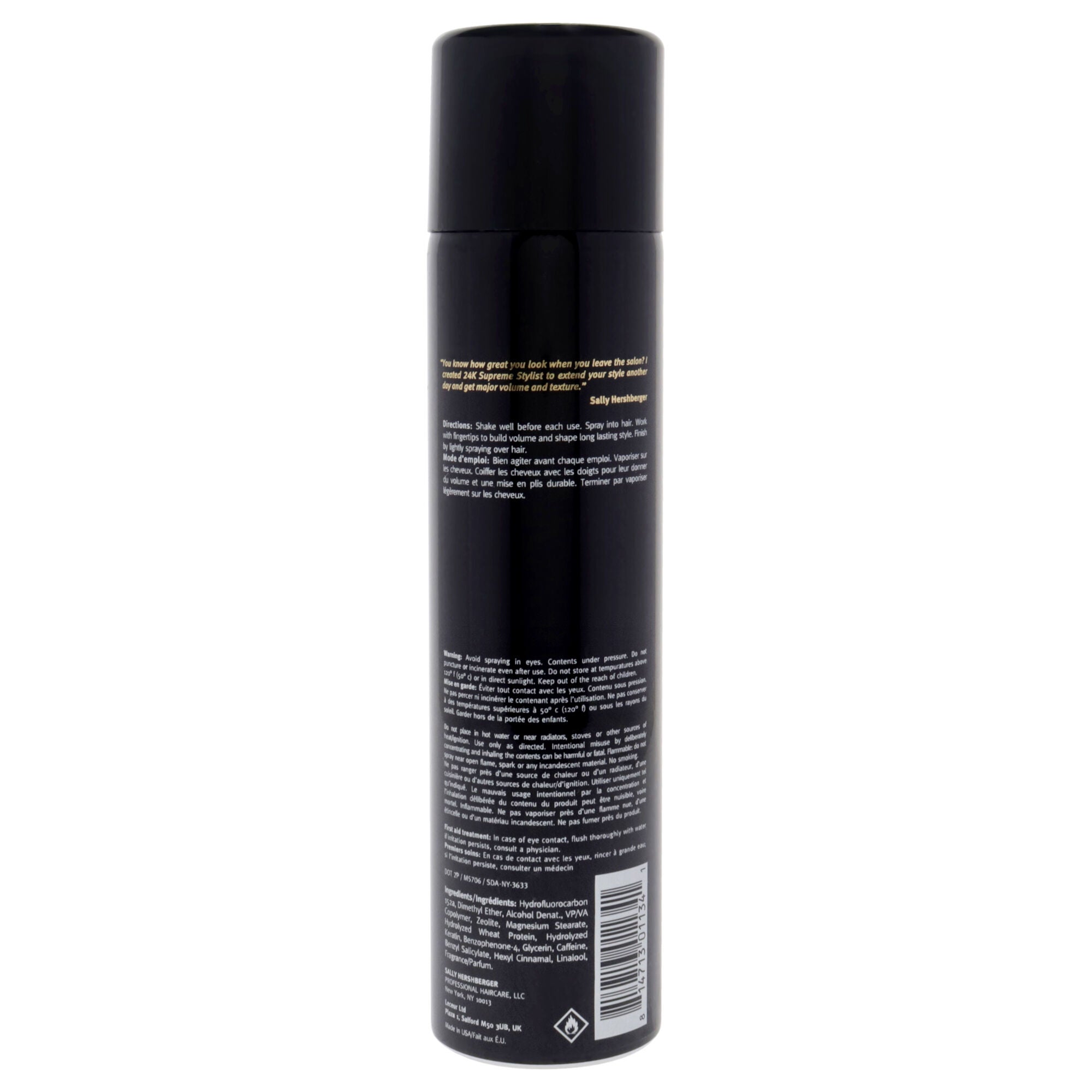24K Supreme Stylist Voluminous Dry Shampoo by Sally Hershberger for Unisex - 8.5 oz Dry Shampoo, See Description, alternate image number 3
