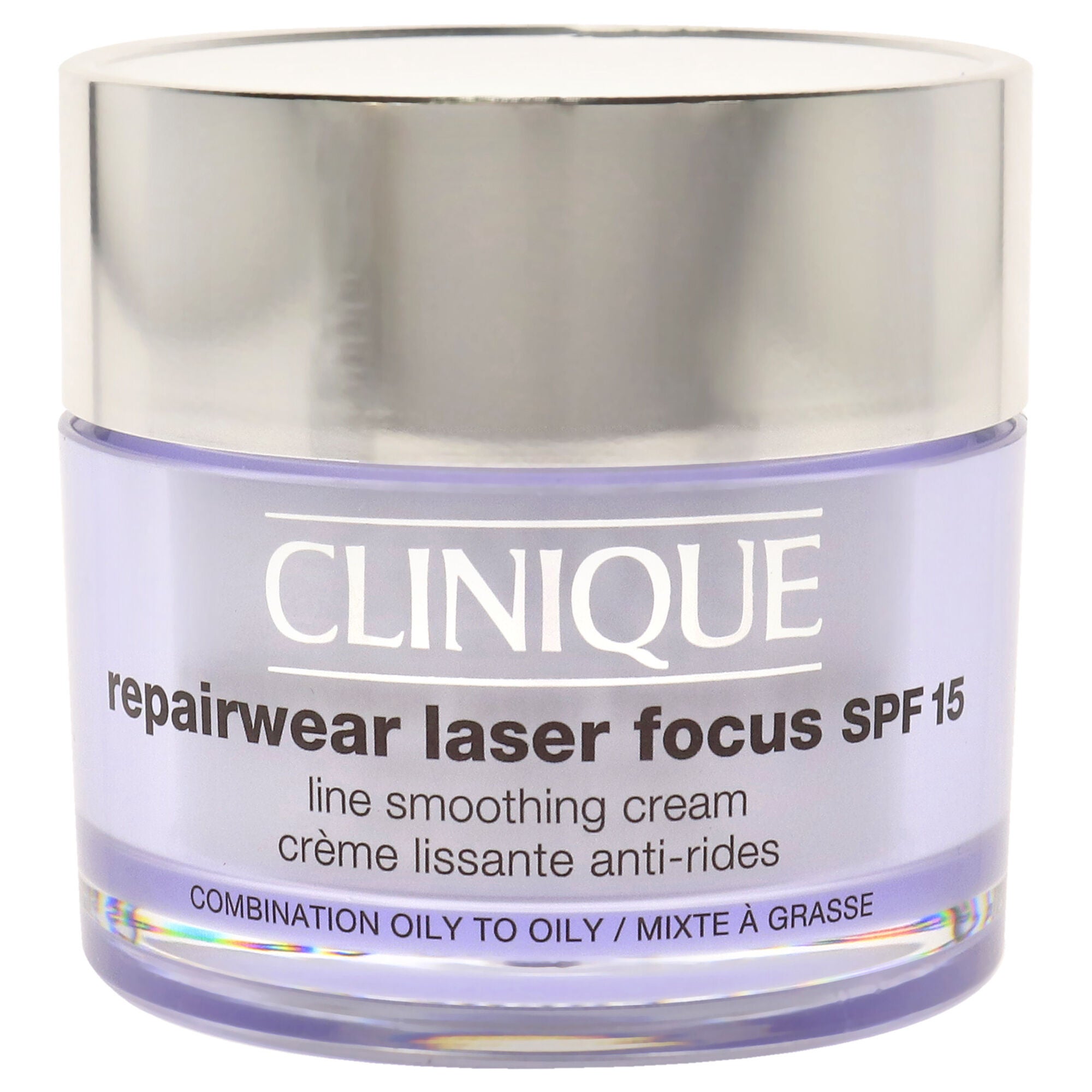 Repairwear Laser Focus Line Smoothing Cream SPF 15 - Combination Oily to Oily by Clinique for Women - 1.7 oz Cream, See Description, alternate image number 4