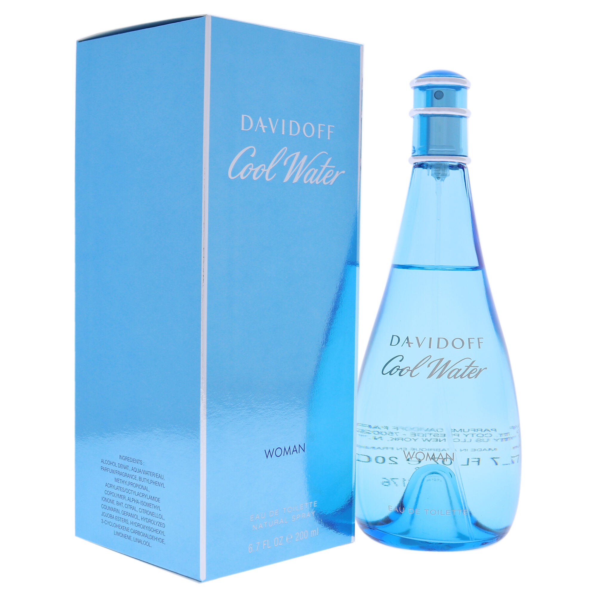 Cool Water by Davidoff for Women - 6.7 oz EDT Spray, , alternate image number 6
