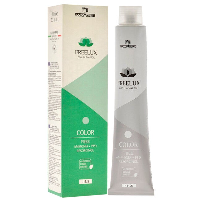 Freelux Permanet Hair Color - 10.01 Platinum Cool Blond by Tocco Magico for Unisex - 3.3 oz Hair Color, See Description, alternate image number 2