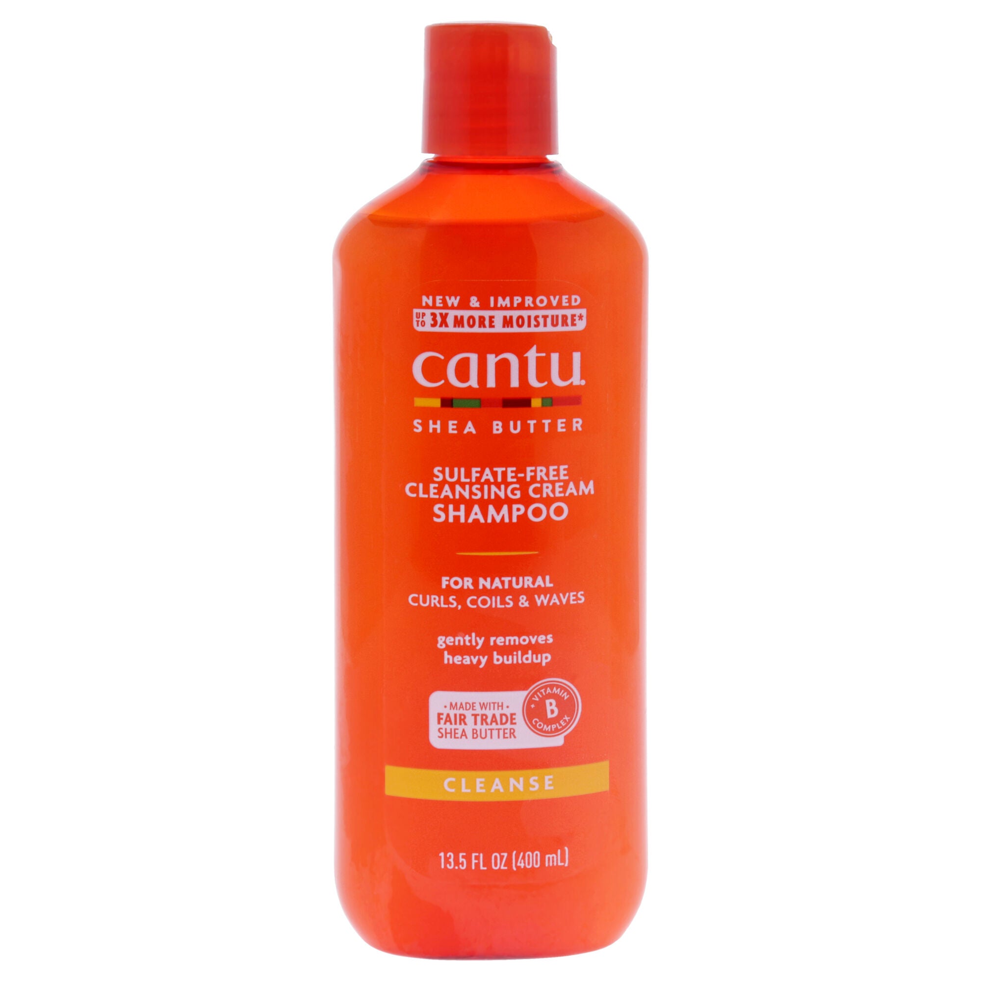 Shea Butter Sulfate free Cleansing Cream Shampoo by Cantu for Unisex - 13.5 oz Shampoo, See Description, hi-res image number 0