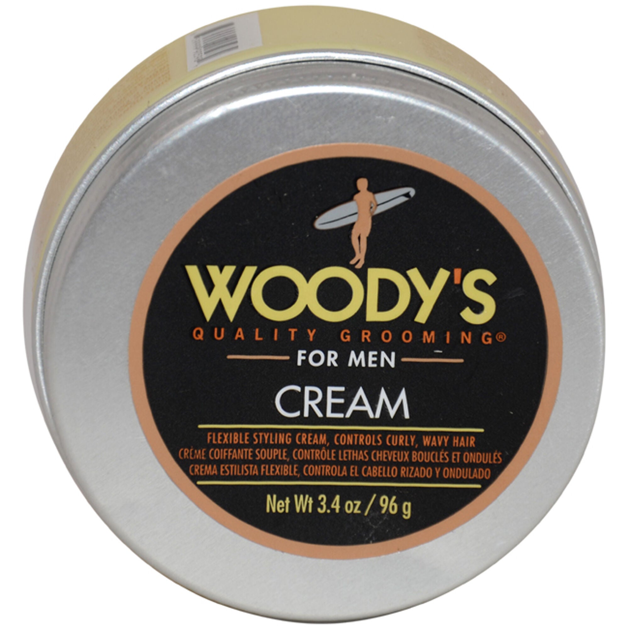 Flexible Styling Cream by Woodys for Men - 3.4 oz Cream, , alternate image number 1