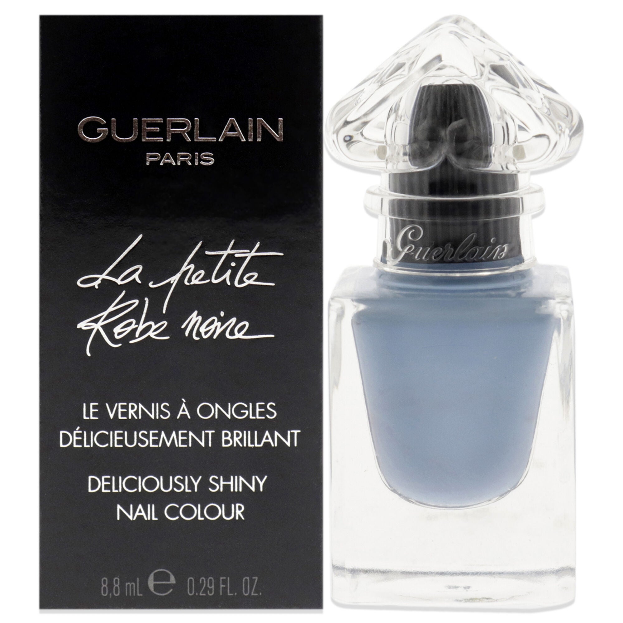 La Petite Robe Noire Deliciously Shiny Nail Colour - 008 Denim Jacket by Guerlain for Women - 0.29 oz Nail Polish, , alternate image number 5