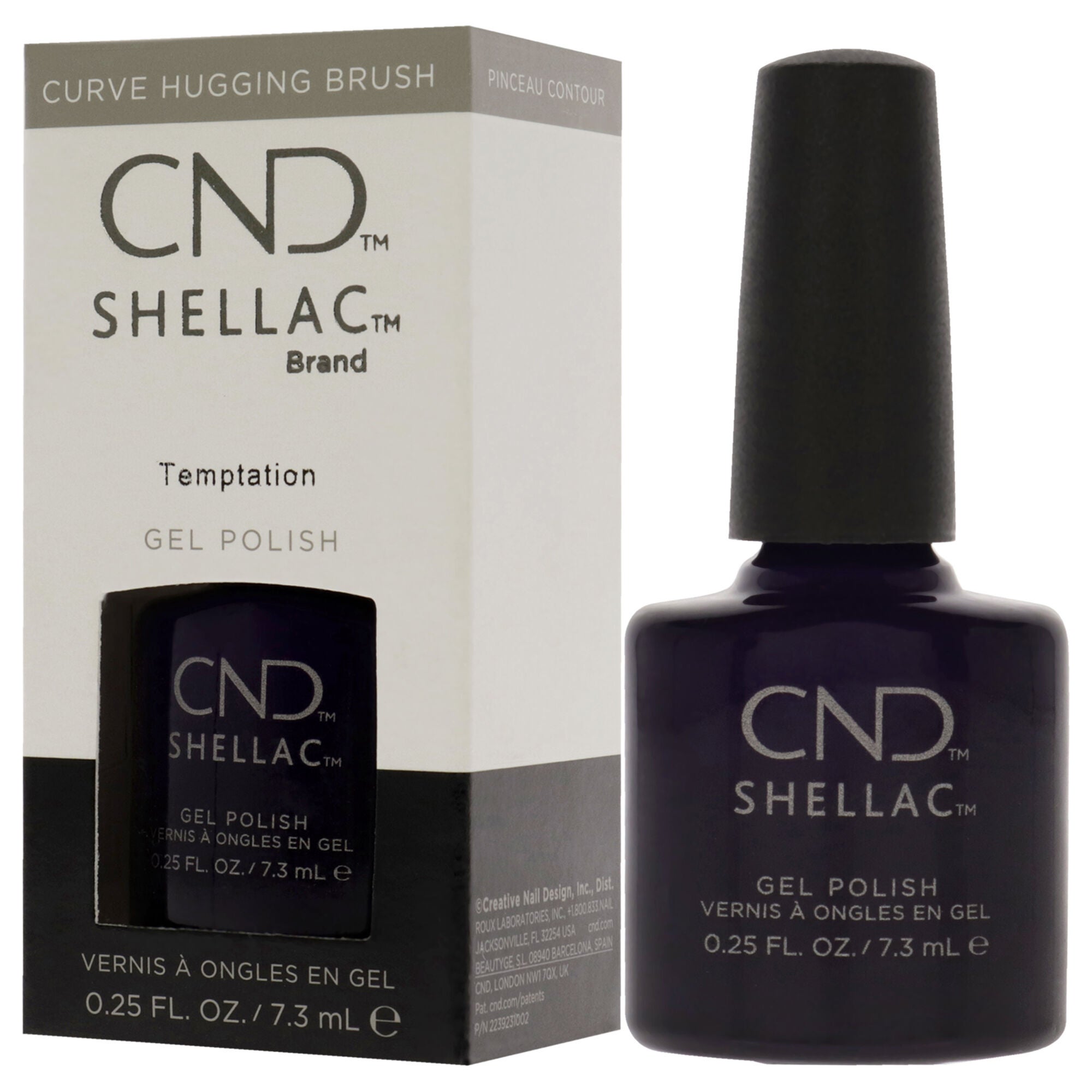 Shellac Nail Color - Temptation by CND for Women - 0.25 oz Nail Polish, , alternate image number 7