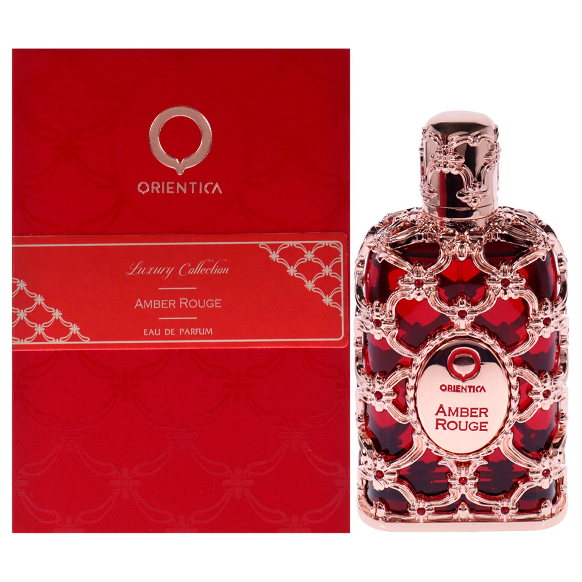 Amber Rouge Luxury Collection by Orientica for Unisex - 2.7 oz EDP Spray, Clear, hi-res image number 0
