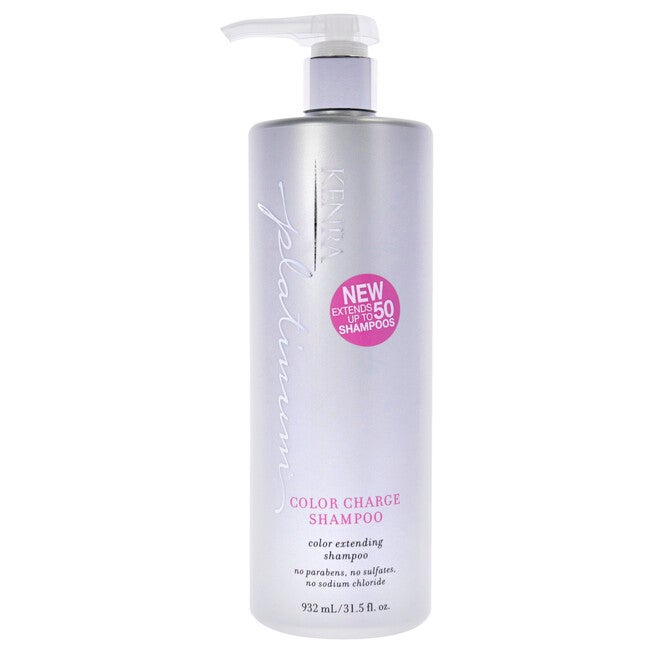 Platinum Color Charge Shampoo by Kenra for Unisex - 31.5 oz Shampoo, See Description, hi-res image number 0