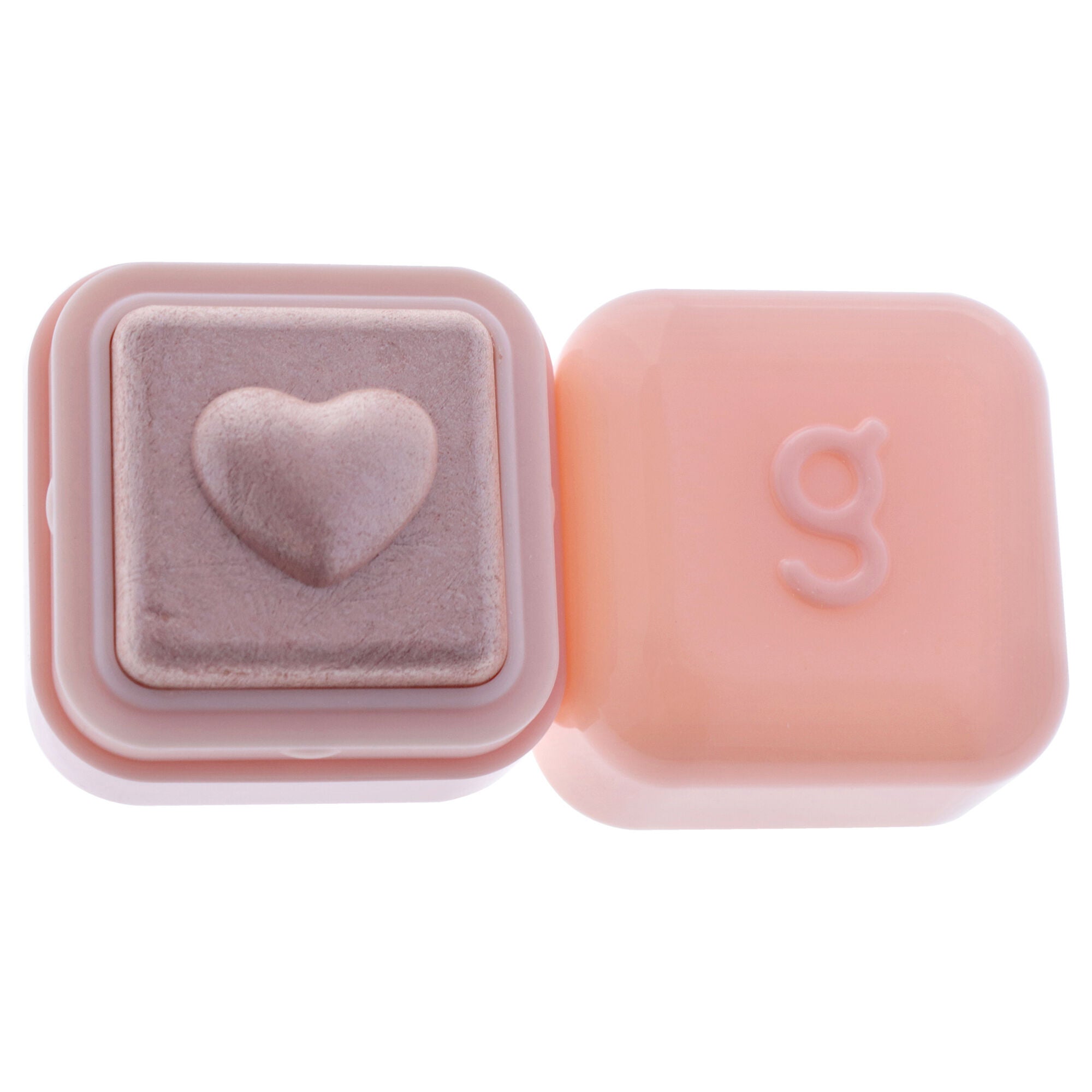 Milk Bling Heartlighter - 01 Peach Heart by Colorgram for Women - 0.07 oz Highlighter, Brown, alternate image number 1