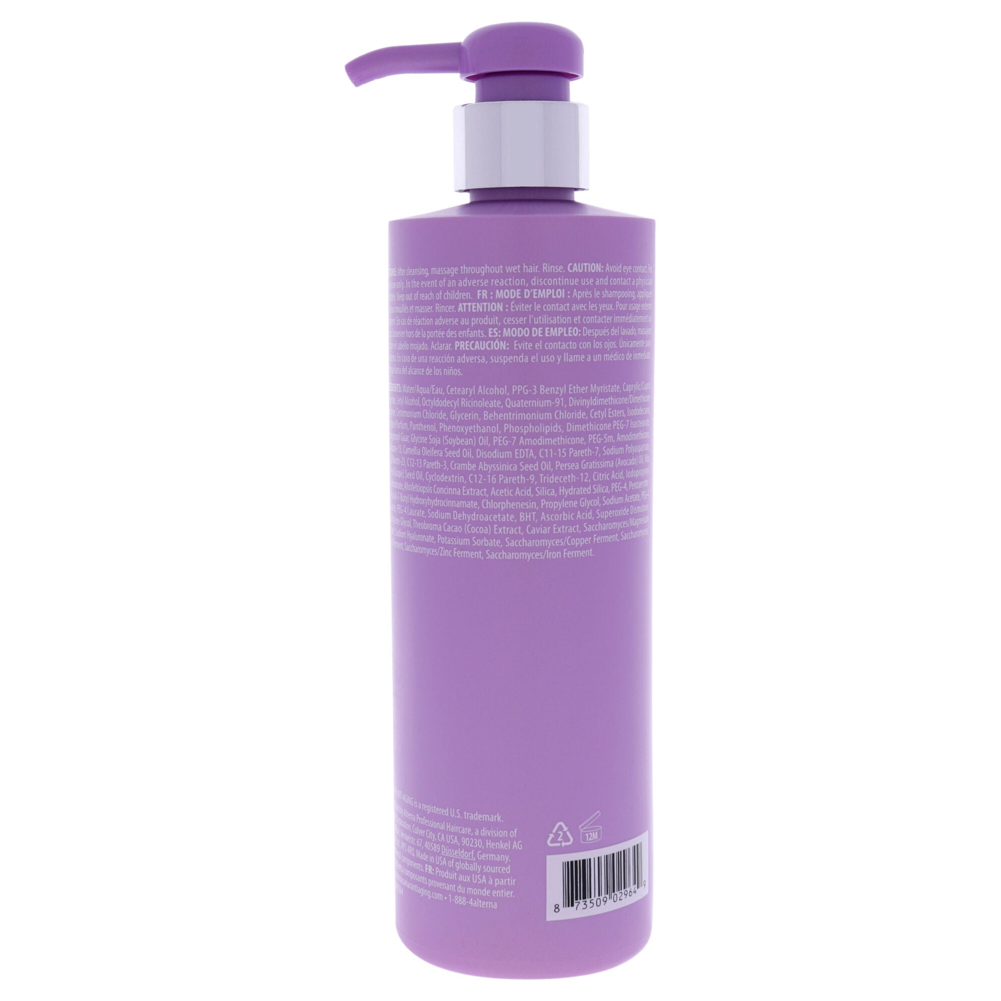 Caviar Anti-Aging Smoothing Anti-Frizz Conditioner by Alterna for Unisex - 16.5 oz Conditioner, See Description, alternate image number 2