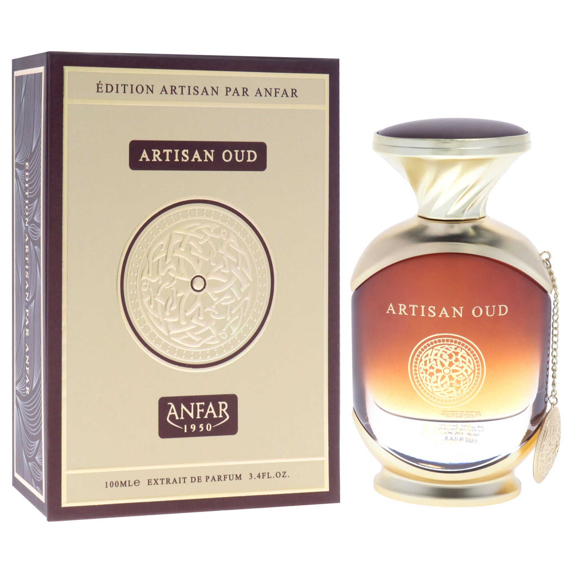 Edition Artisan Oud by Anfar for Men - 3.4 oz Extrait De Parfum Spray, See Description, alternate image number 2