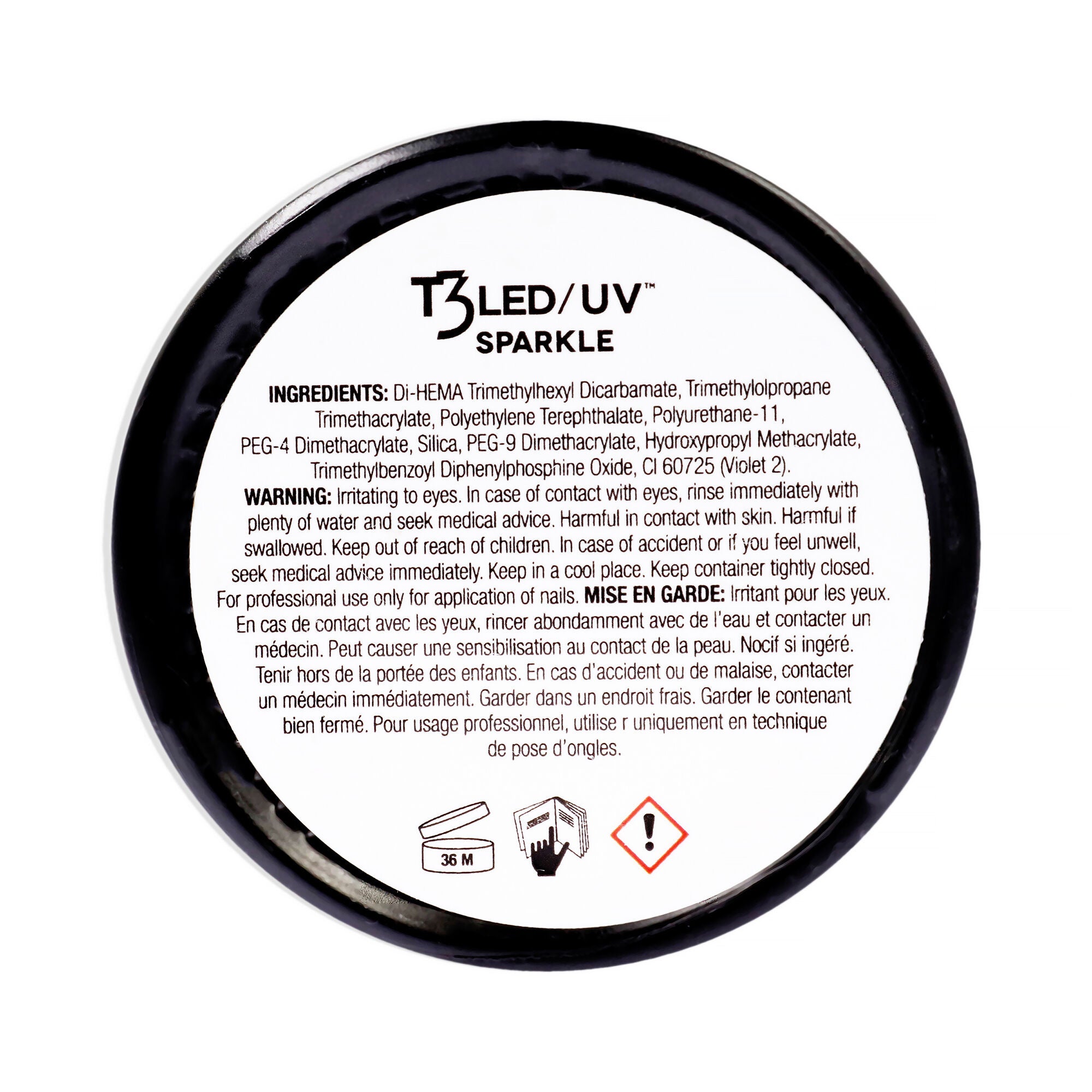 T3 Cool Cure Versatility Gel - Platinum by Cuccio Pro for Women - 1 oz Nail Gel, See Description, alternate image number 1