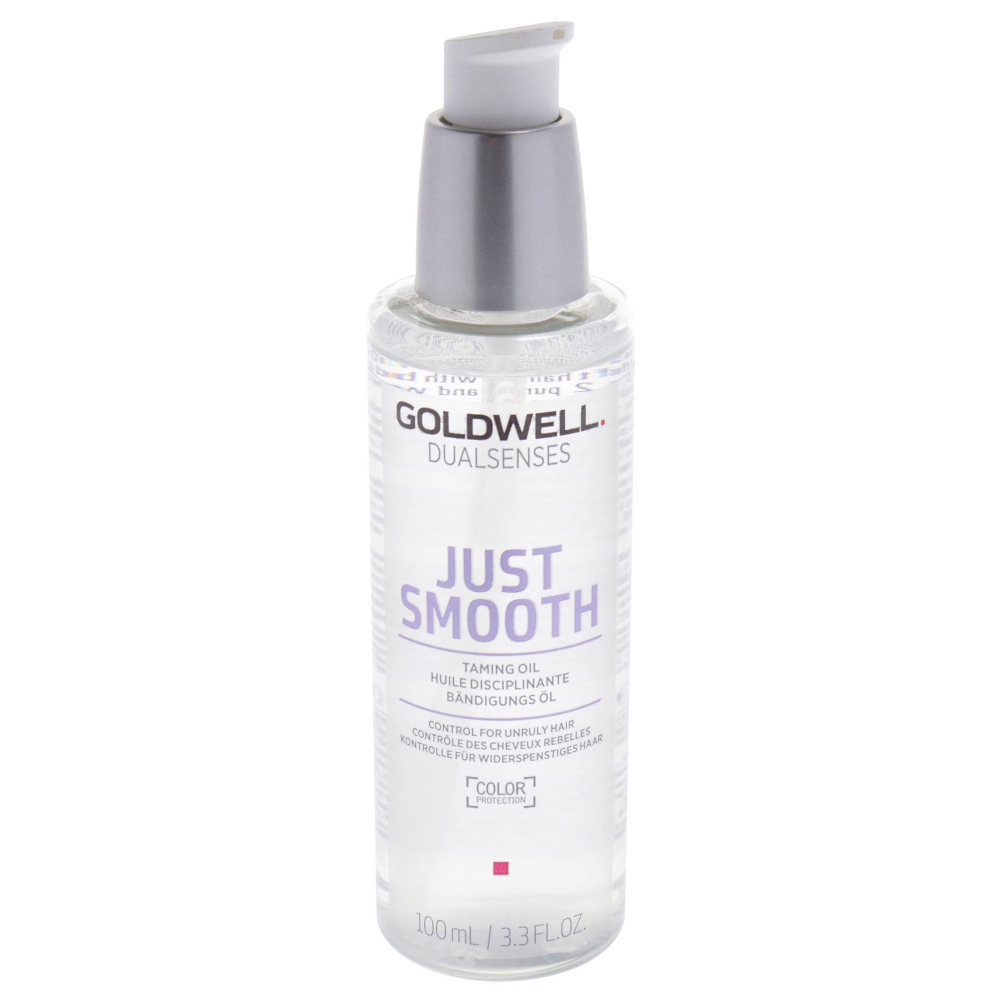 Dualsenses Just Smooth Taming Oil by Goldwell for Unisex - 3.3 oz Oil, See Description, hi-res image number 0
