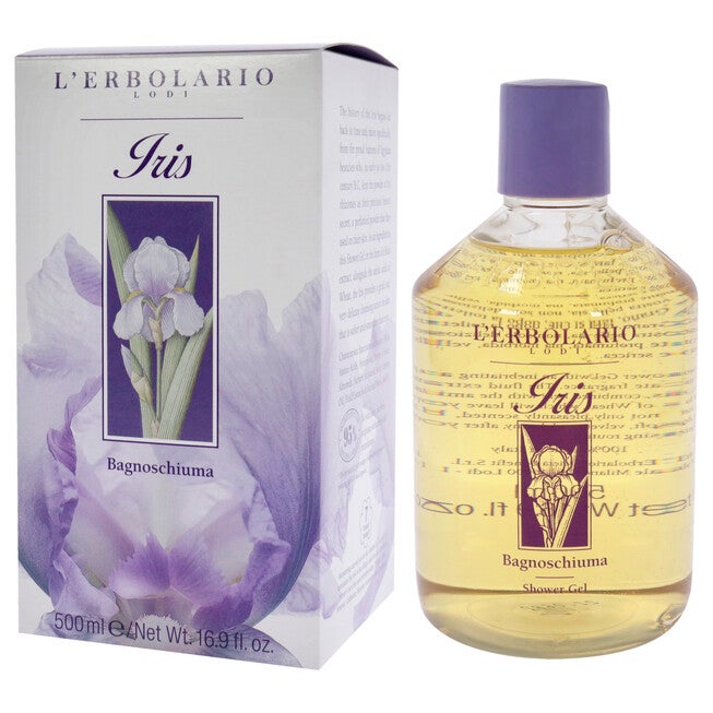 Shower Gel - Iris by LErbolario for Women - 16.9 oz Shower Gel, NA, alternate image number null