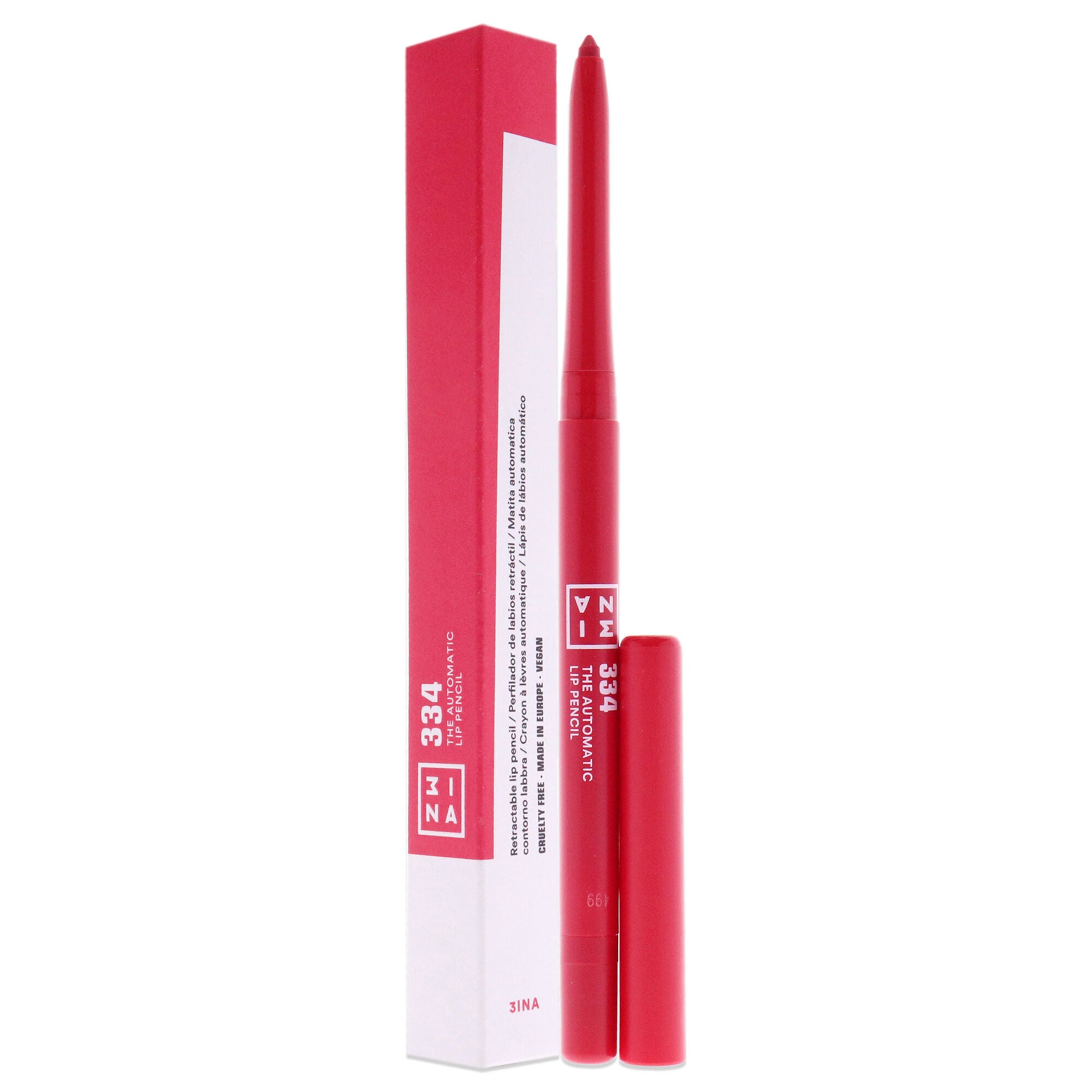 The Automatic Lip Pencil - 334 by 3INA for Women - 0.01 oz Lip Pencil, , alternate image number 7