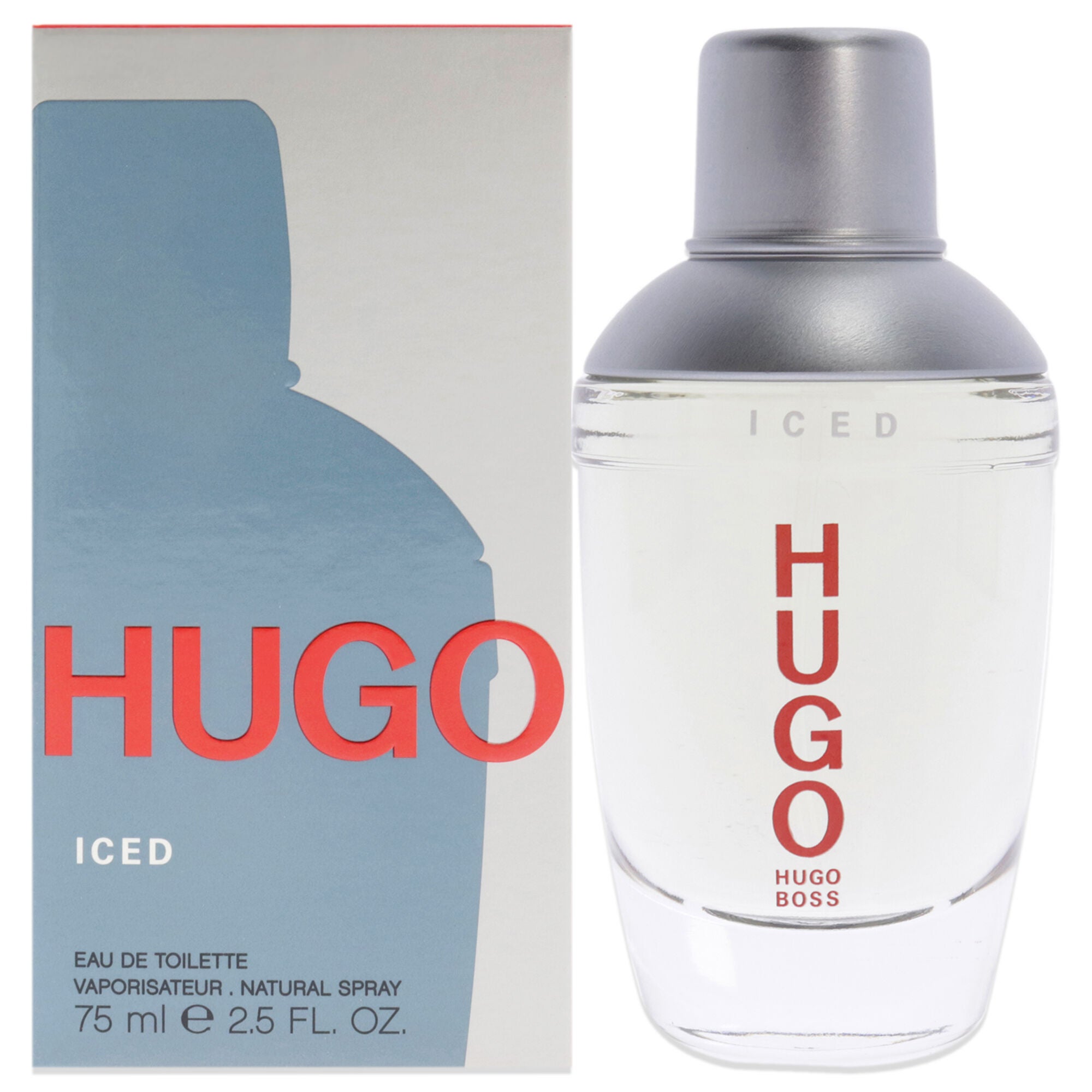 Hugo Iced by Hugo Boss for Men - 2.5 oz EDT Spray, See Description, hi-res image number 0