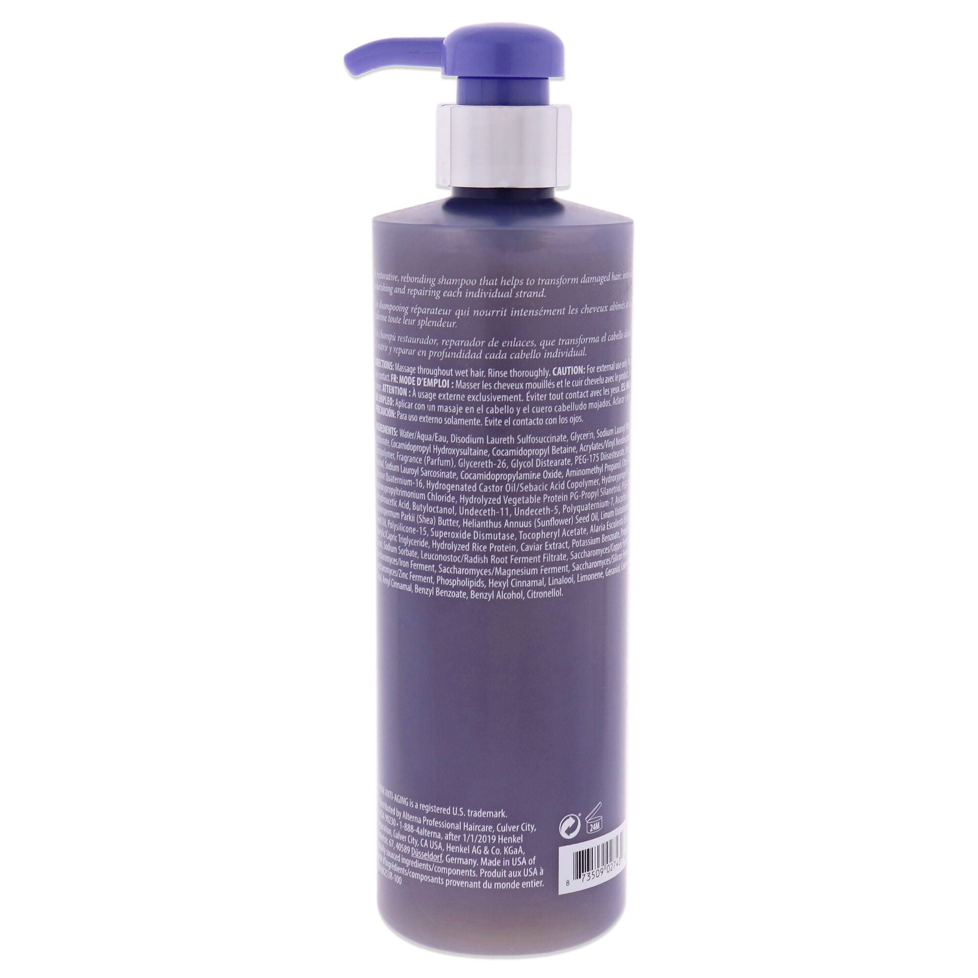 Caviar Anti-Aging Restructuring Bond Repair Shampoo by Alterna for Unisex - 16.5 oz Shampoo, , alternate image number 4