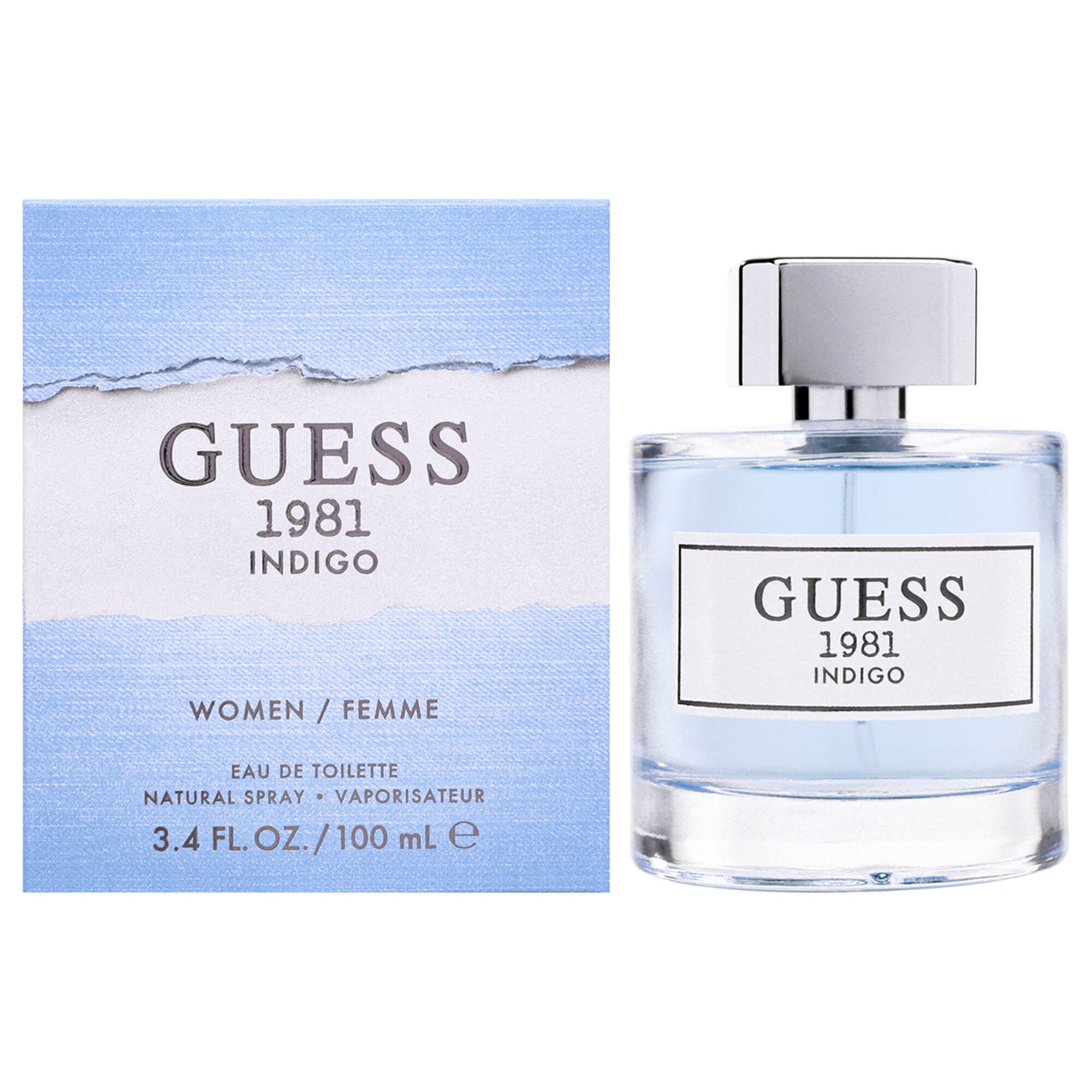 Guess 1981 Indigo by Guess for Women - 3.4 oz EDT Spray, See Description, hi-res image number 0