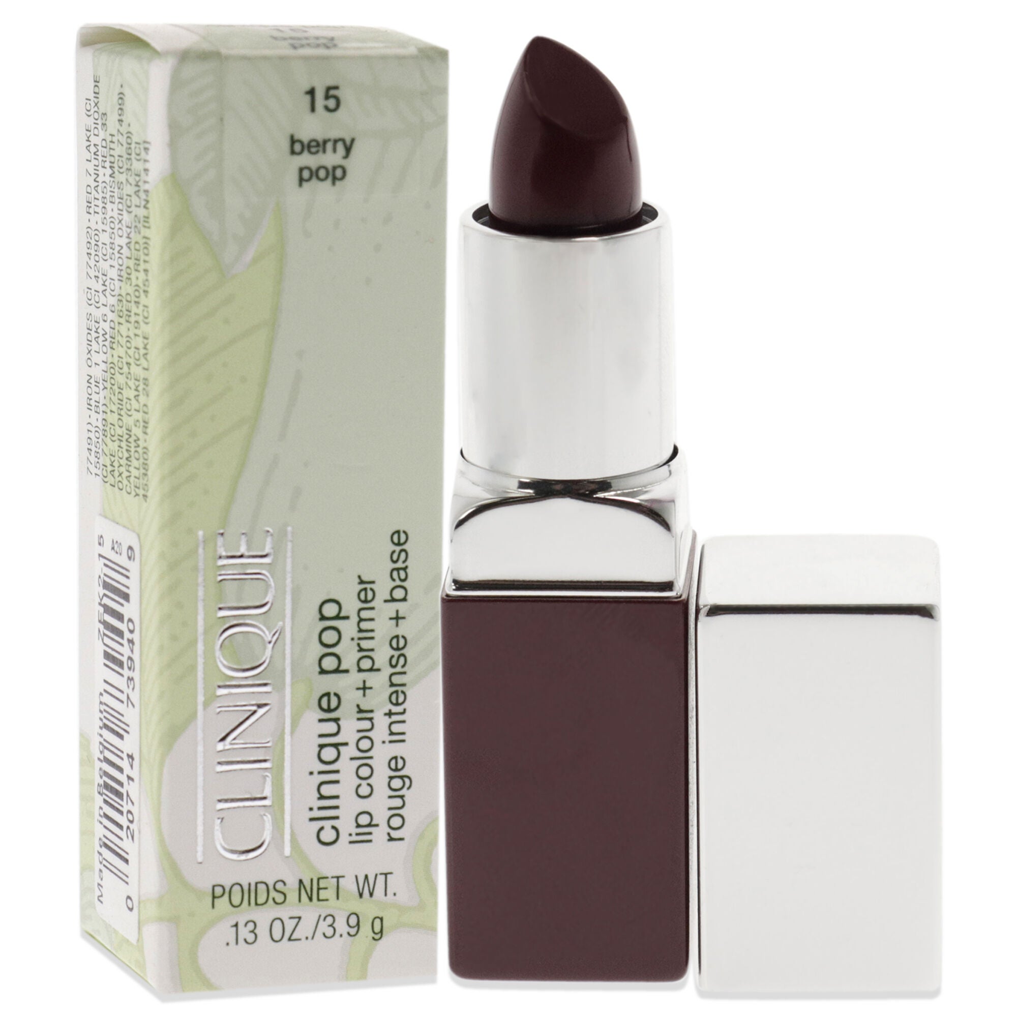 Clinique Pop Lip Colour Plus Primer - 15 Berry Pop by Clinique for Women - 0.13 oz Lipstick, , alternate image number 7