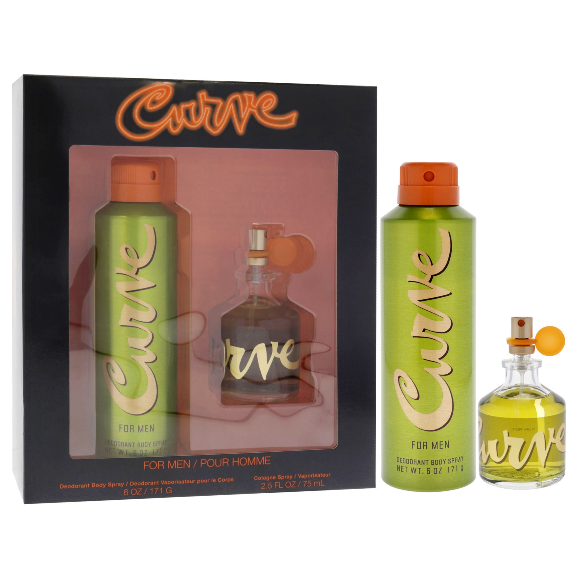 Curve by Liz Claiborne for Men - 2 Pc Gift Set 2.5oz Cologne Spray, 6oz Deodorant Body Spray, , alternate image number 7