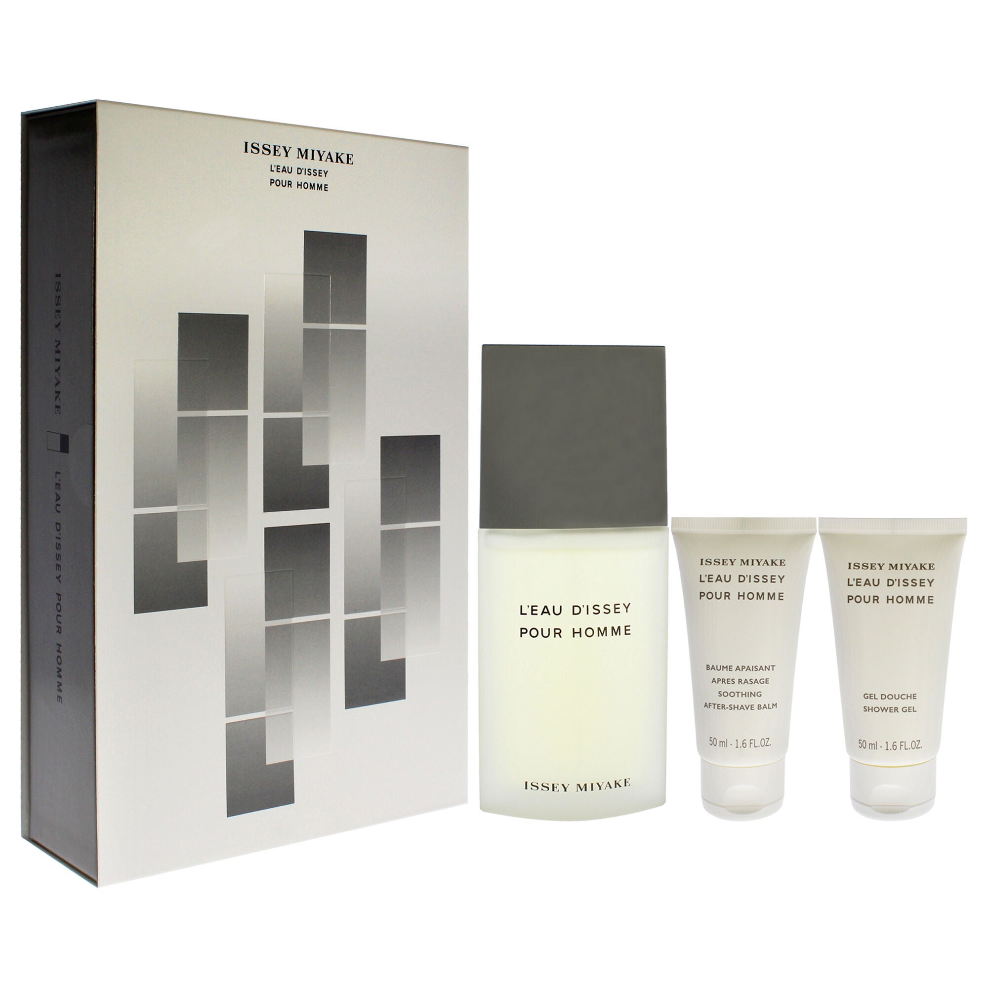 Leau Dissey Pour Homme by Issey Miyake for Men - 3 Pc Gift Set 4.2oz EDT Spray, 1.6oz Shower Gel, 1.6oz After Shave, See Description, alternate image number 1